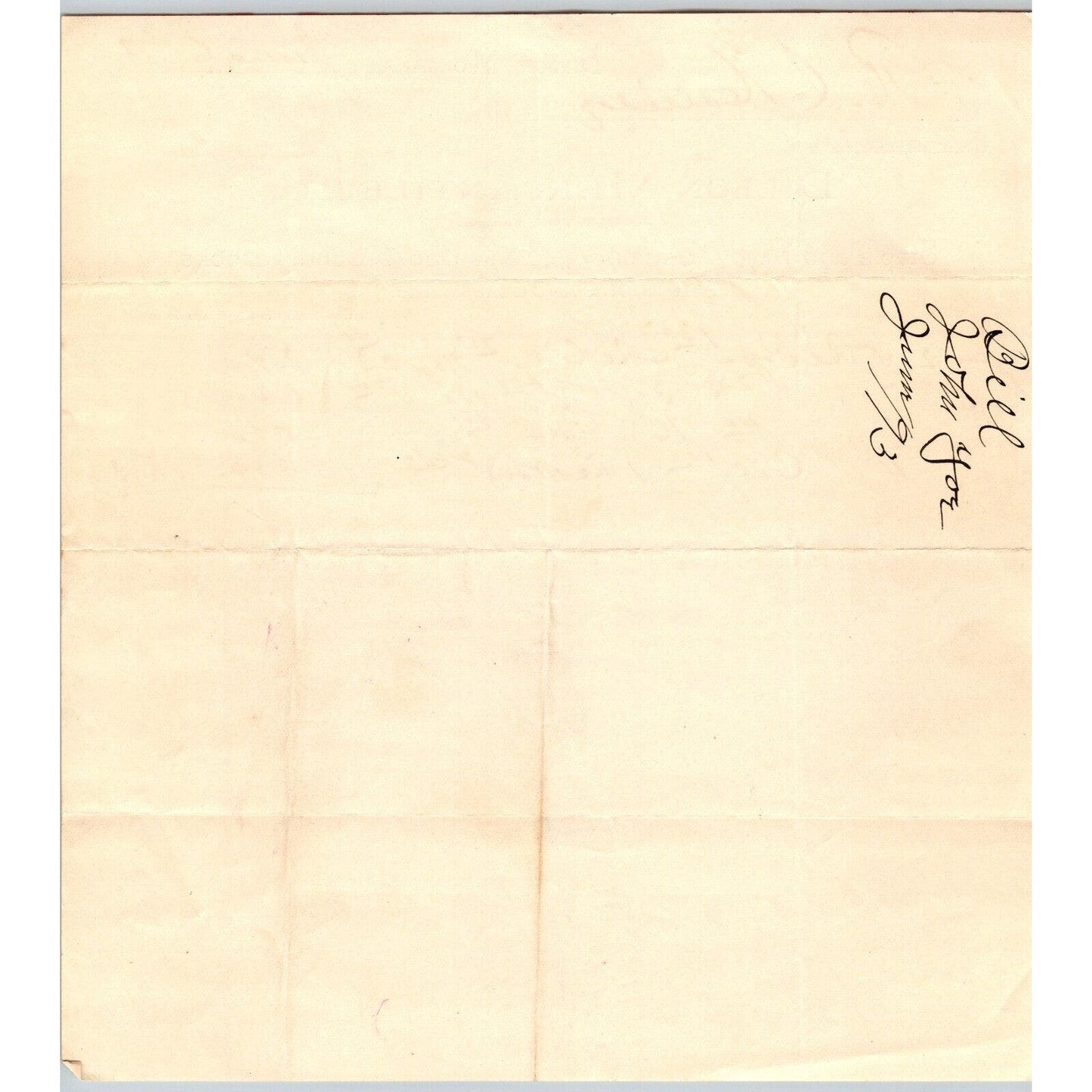 Dillon MT Dillon Mercantile Co. Stationary Books 1883 Billhead R.C. Halliday*