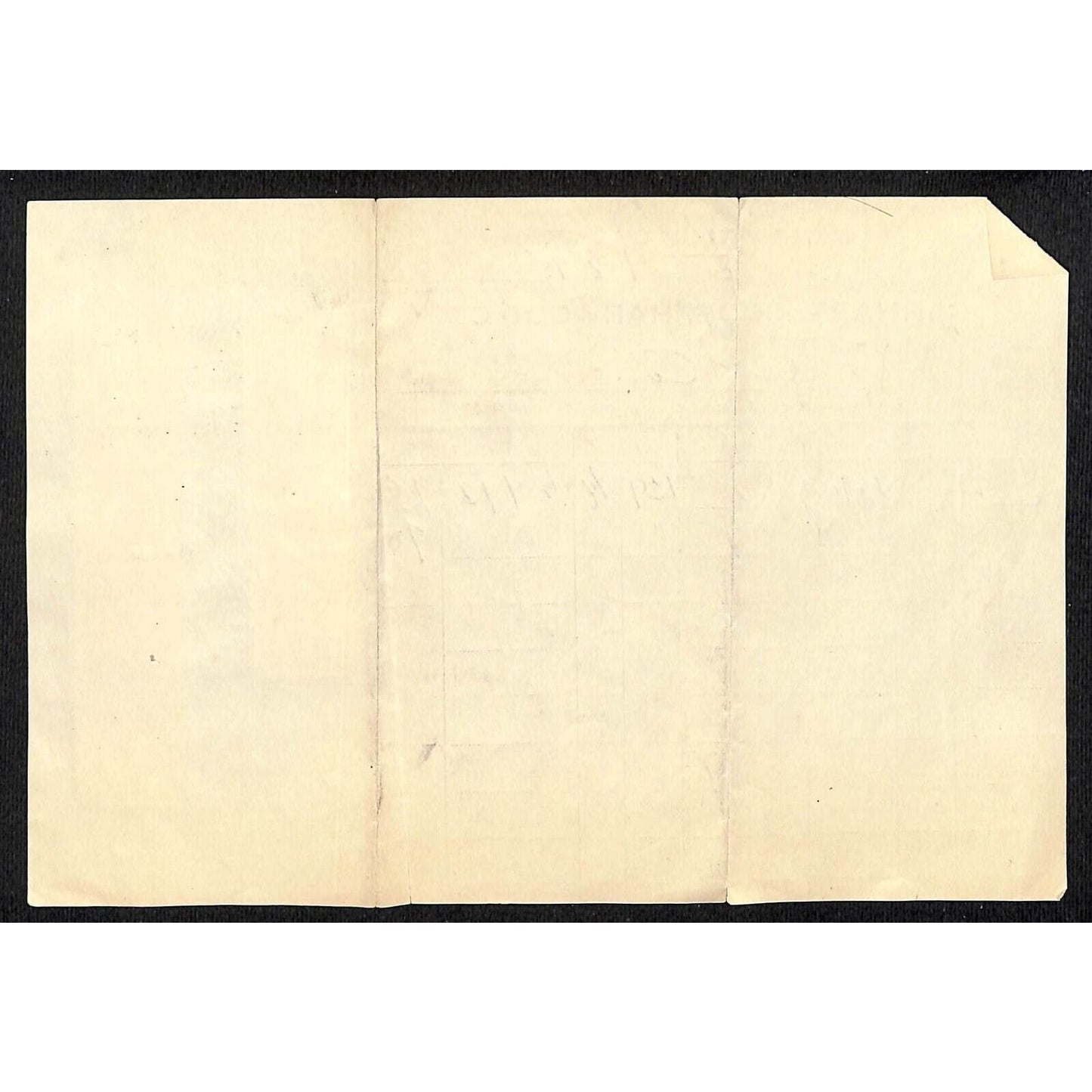 Chicago, IL Carhart, Code, Harwood & Co (Grain Brokers) 1915 Billhead Tax Stamps