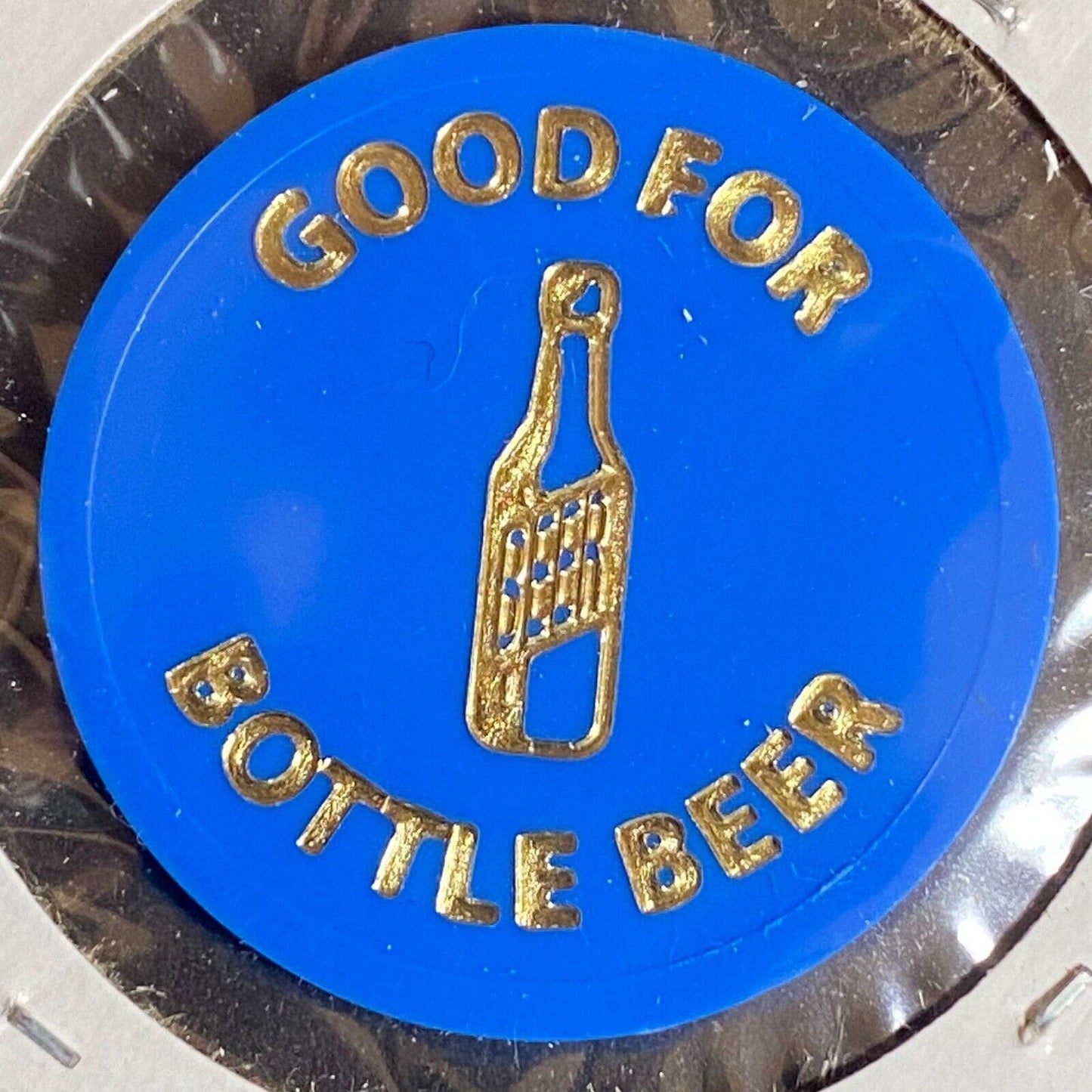 Honey Brook, PA A.M. Legion 422 c1970's-80's Plastic "G/F Bottle Beer" Token