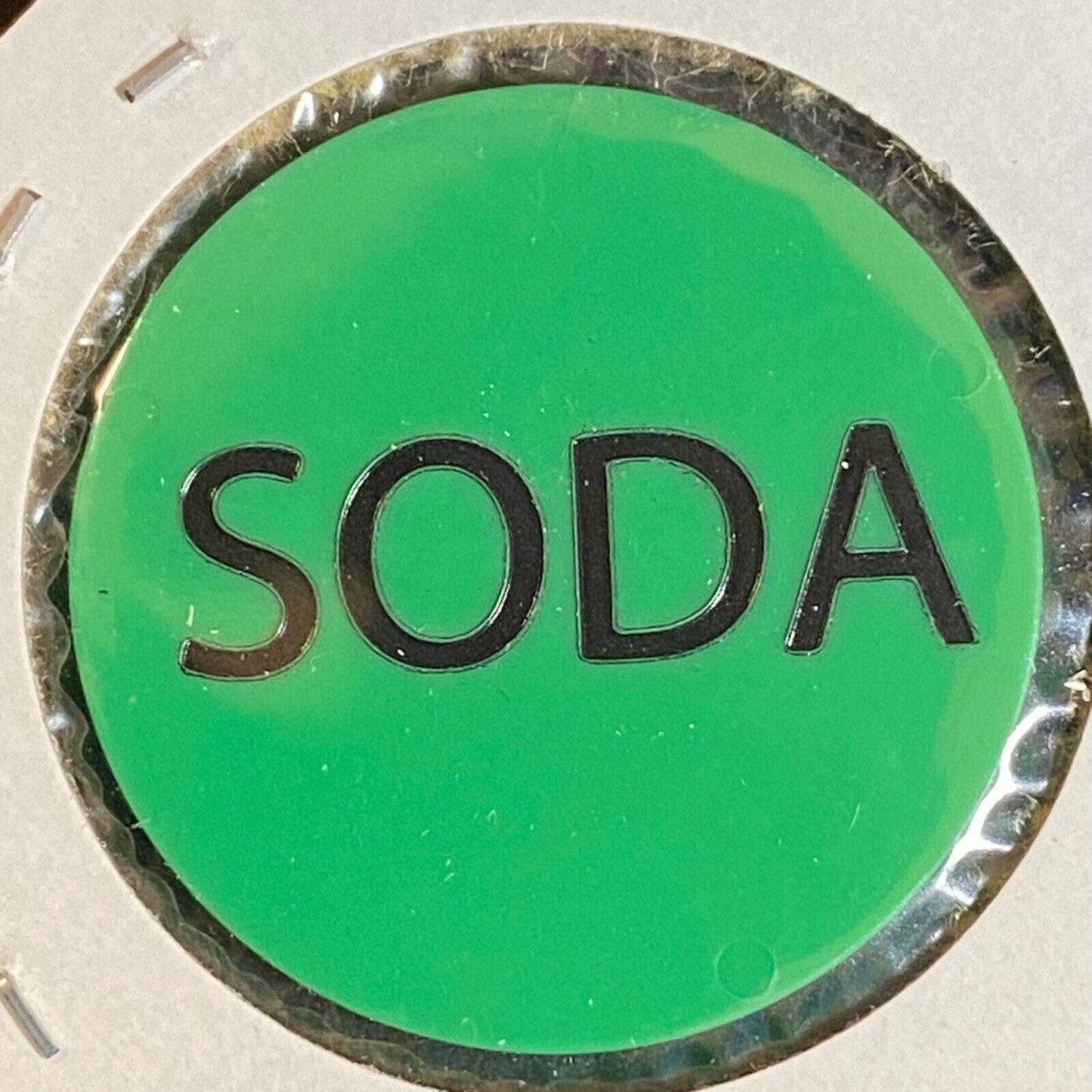 Houtzdale, PA Moose Lodge #327 c1970's-80's Plastic "Soda" Token