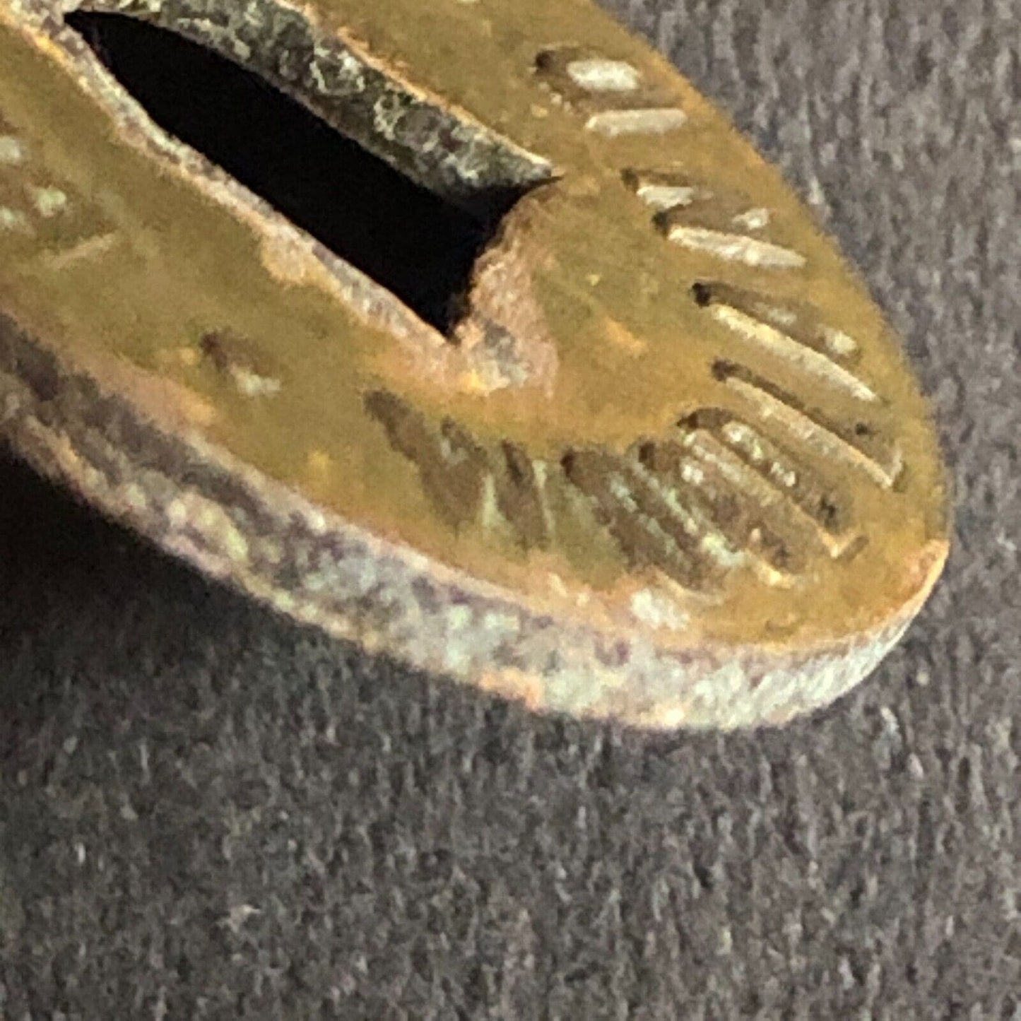Blankenship Woodland (CA Cigars Billiards) Brass G/F 5c Trade Token 21mm c1930s