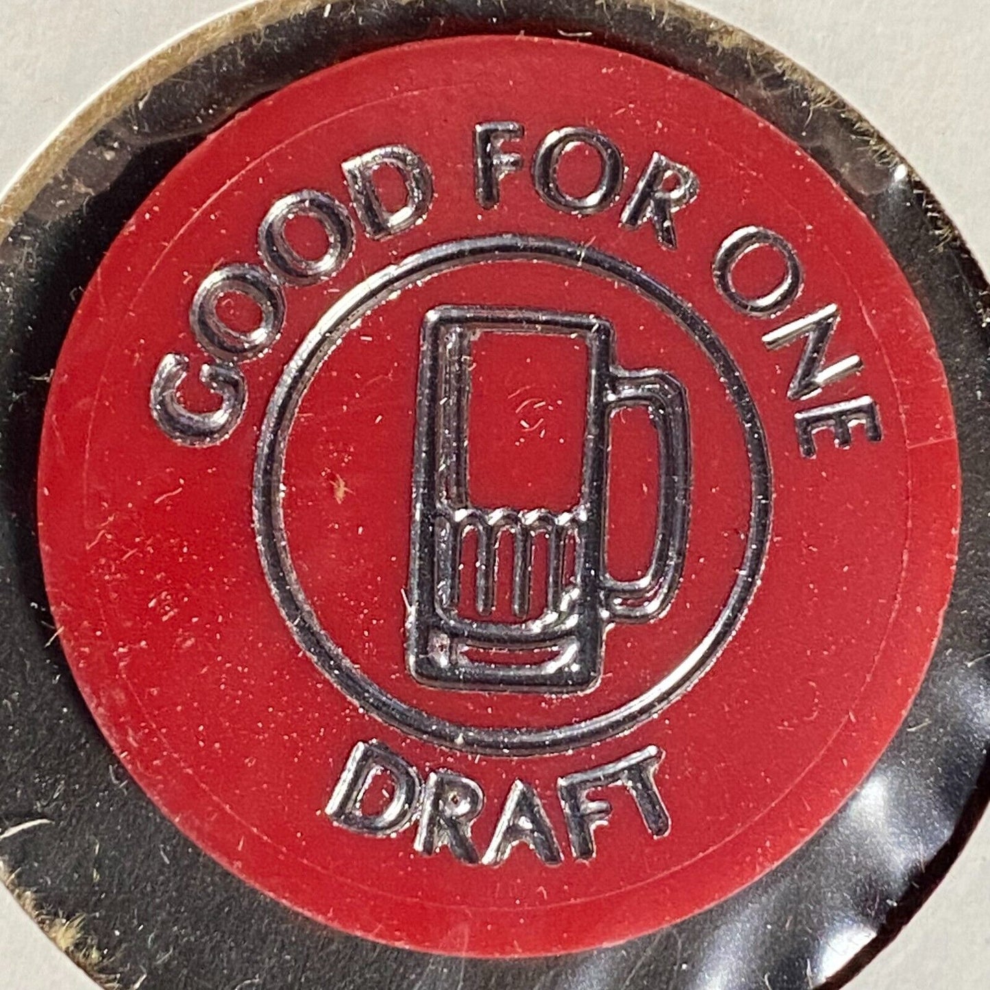 Butler, PA Monroe Hotel Plastic Token G/F One Beer