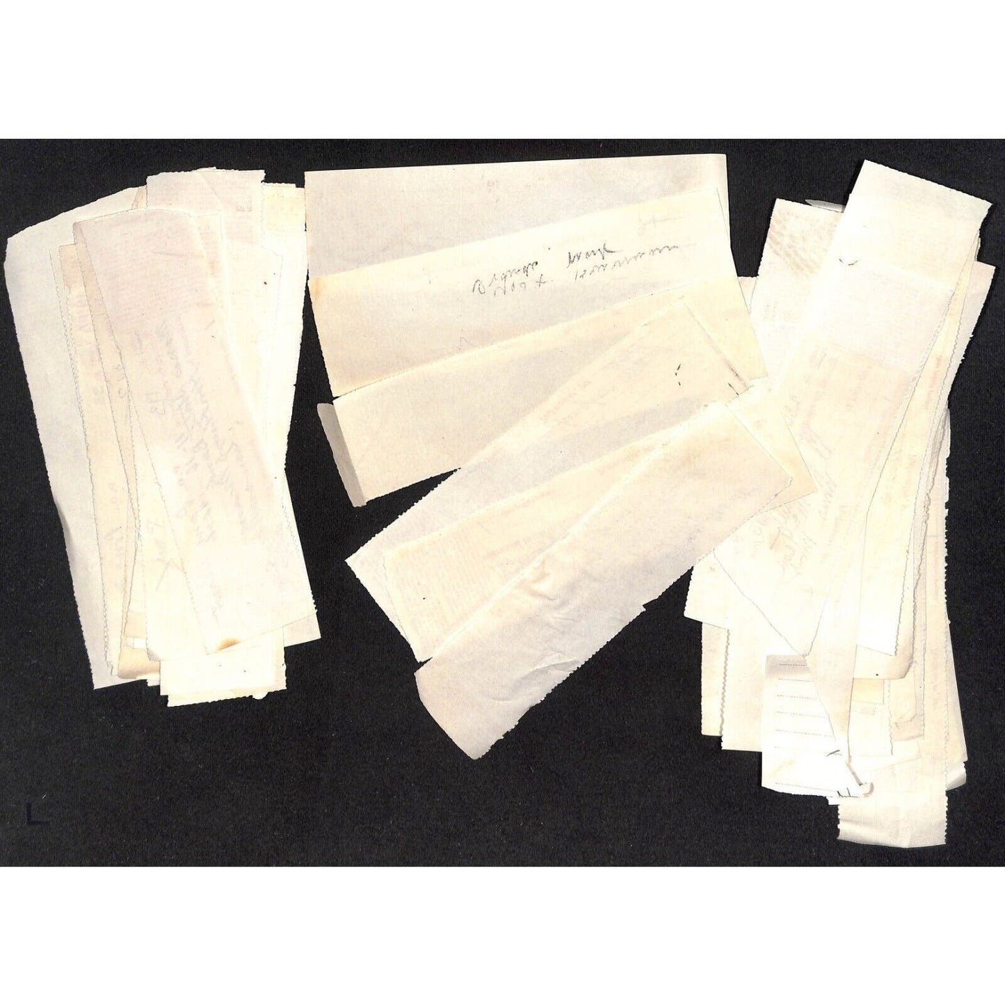 Mostly Pony, MT Group of 70 1910-1911 Unsearched Postal Registered Mail Receipts
