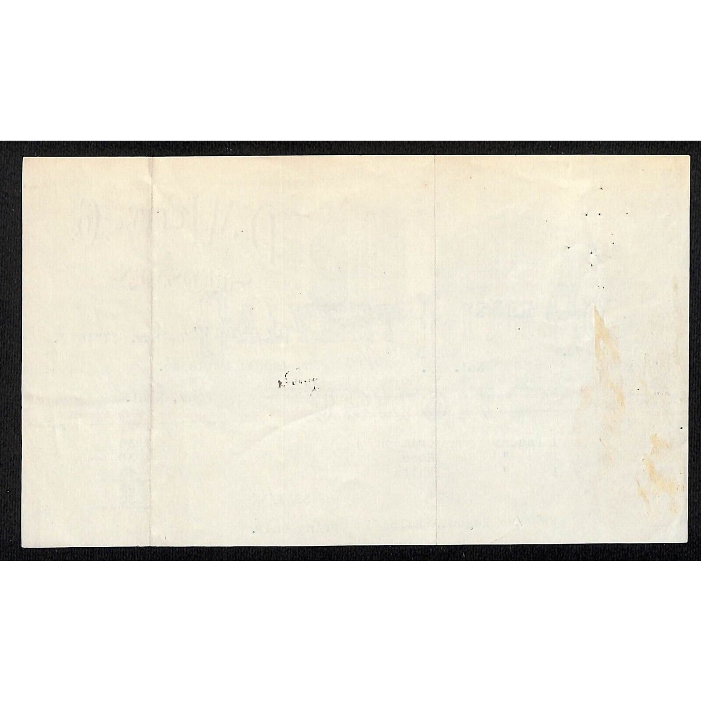 D.M. Ferry & Co. Ferry Seeds Seedmen Detroit, MI 1899 Billhead Vignette