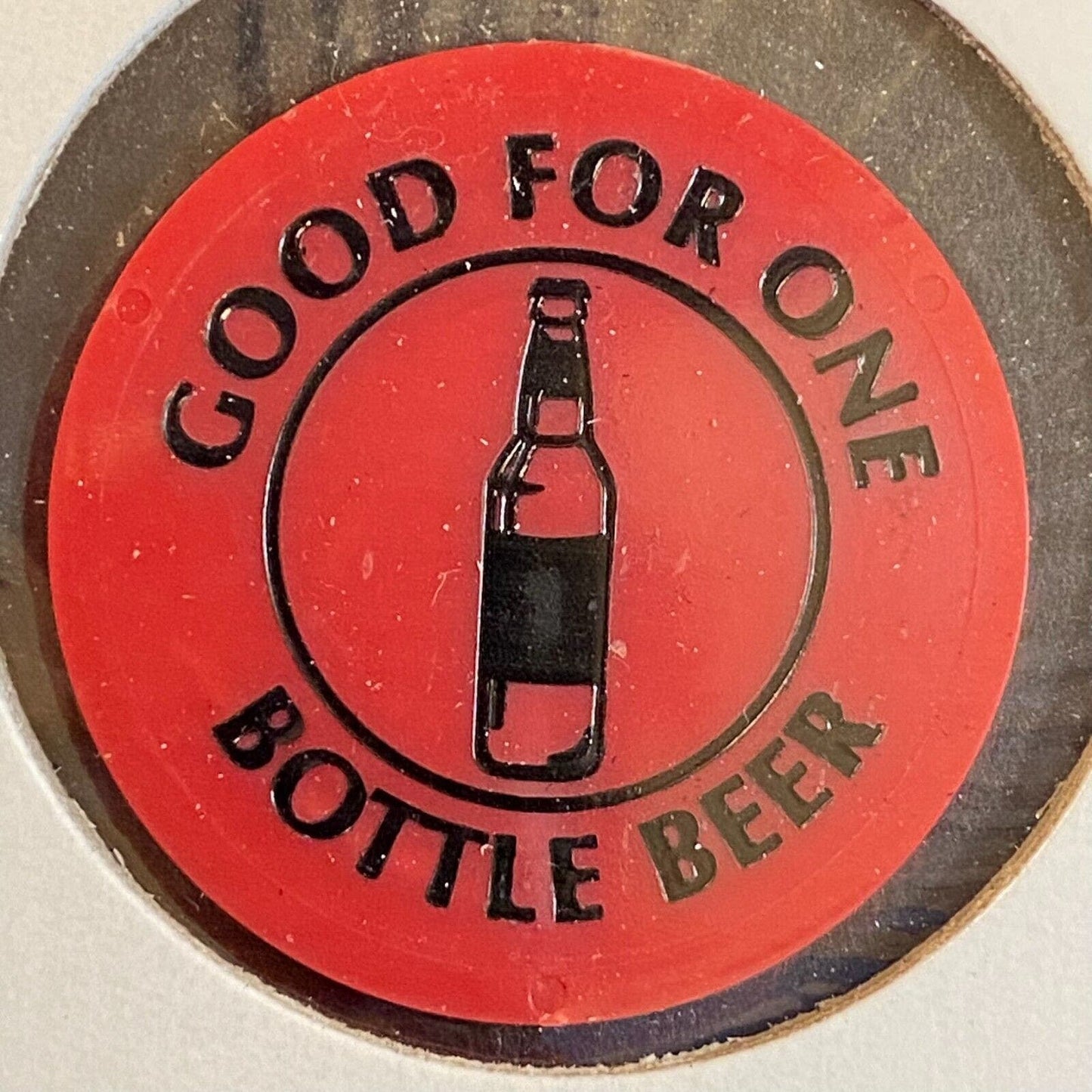 Middletown, PA JD's (Junction) c1980's-90's Plastic Token G/F One Bottle Beer