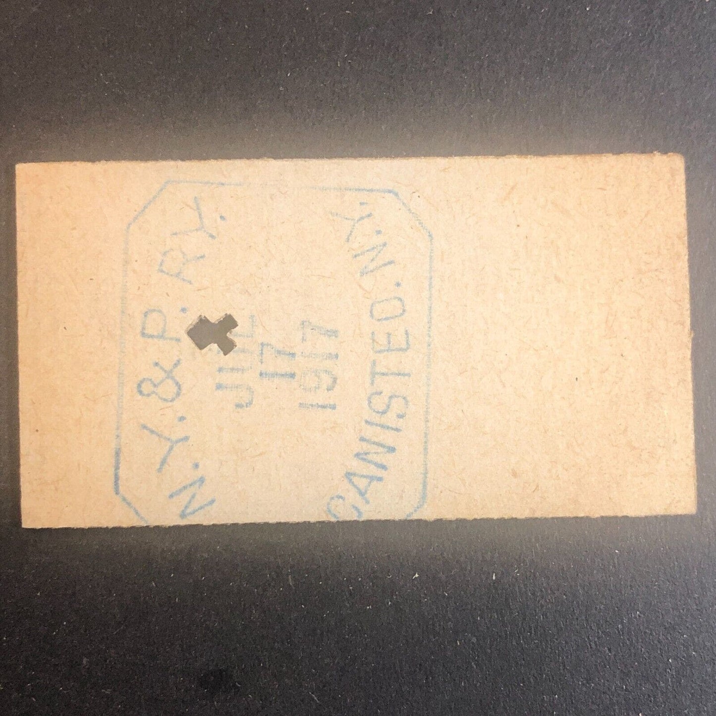 New York & Pennsylvania Railroad July 17 1917 Rexville, NY Ticket #30239