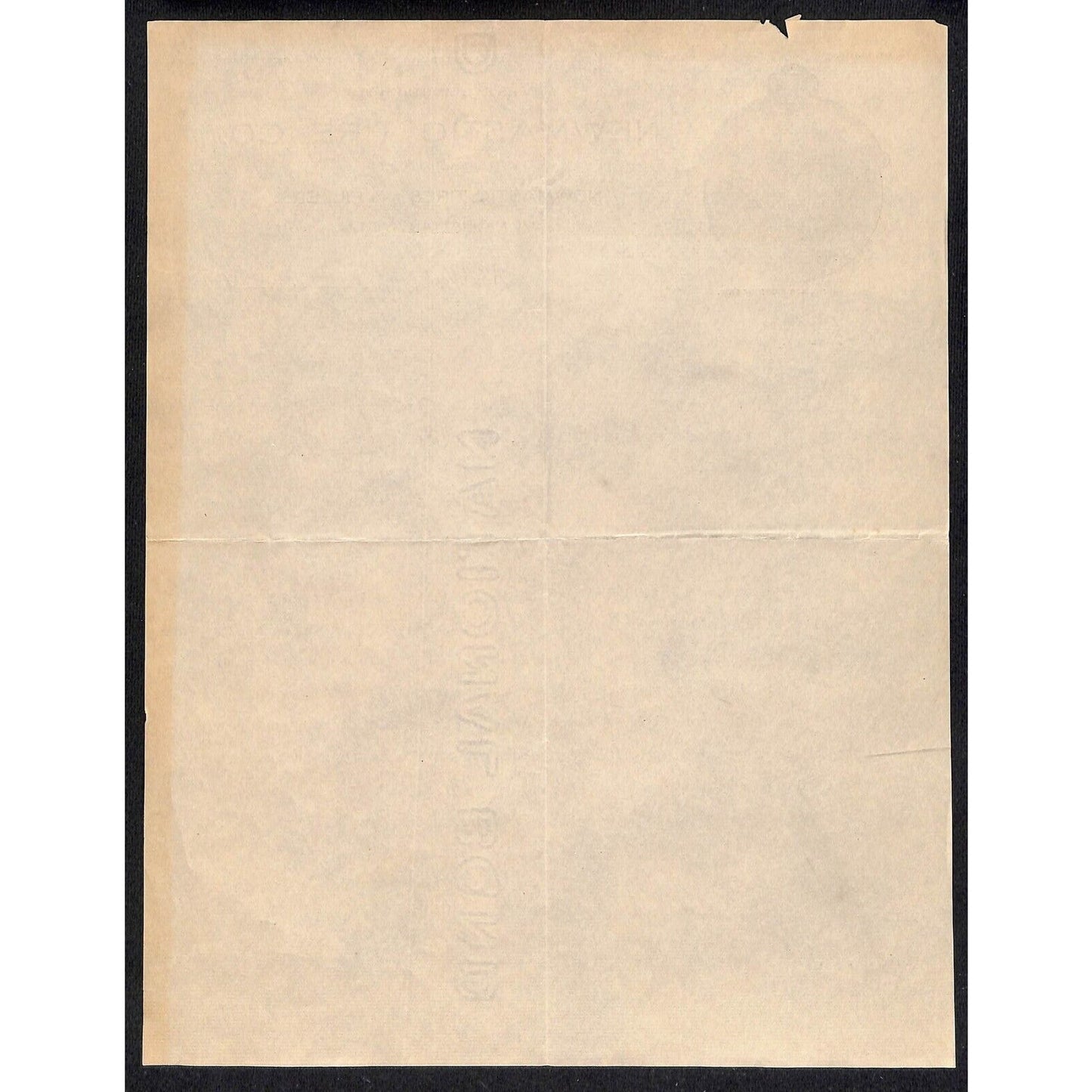 Newmastic Tire Co. Manhattan Ave NYC 1906 Letterhead Tire Cut-away Vignette