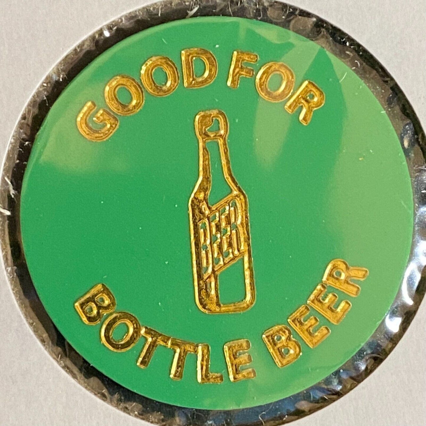 Mayfield, PA American Legion Post #610 c1980's Plastic Token "G/F Bottle Beer"