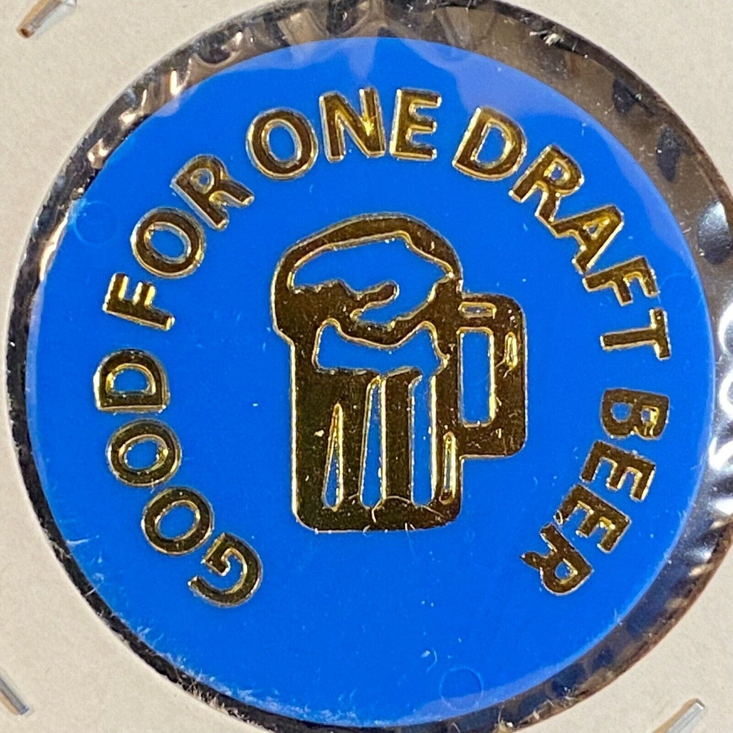 Midway, PA Kramer's Tavern c1980's-90's Plastic Token G/F One Draft Beer