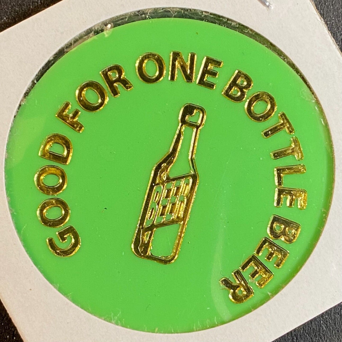 Monroeville, PA Tolerico's Restaurant Plastic Token G/F One Bottle Beer