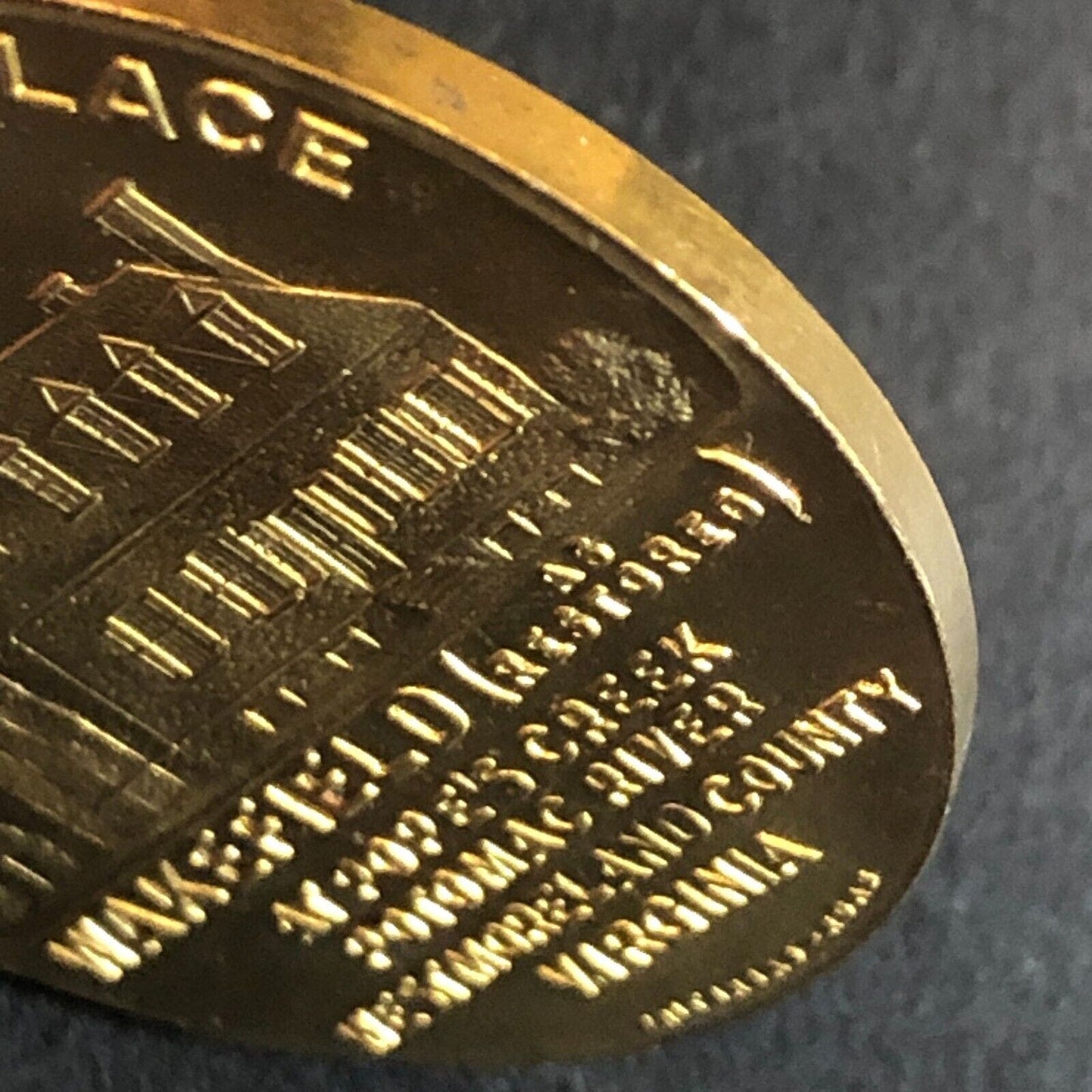 George Washington Bicentennial 1732-1932 Medallion 31mm Whitehead Hoag