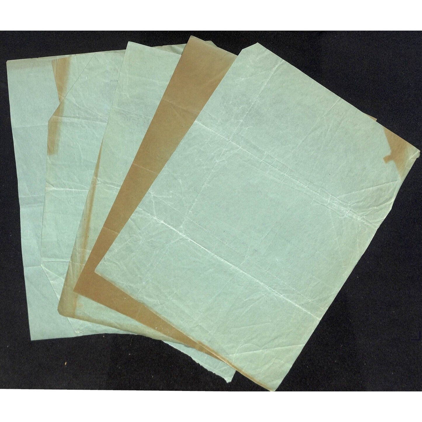 Group of 6 D.M. Osborne & Co. Harvesting Machines Phila. Green 1902 Letterheads