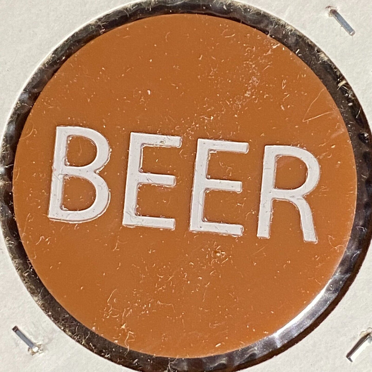 Butler, PA "Steel Wheel Grill at the Hollow" Plastic Token G/F "Beer"