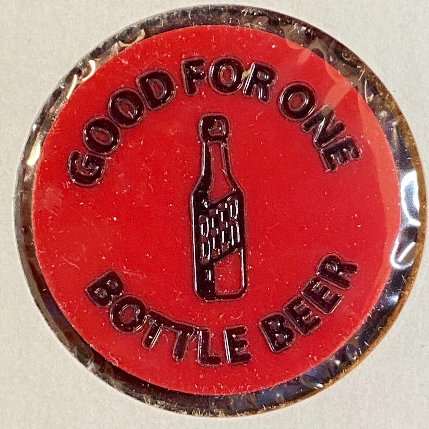 Mill Hall, PA Valley Hotel Plastic Token Good For One Bottle Beer