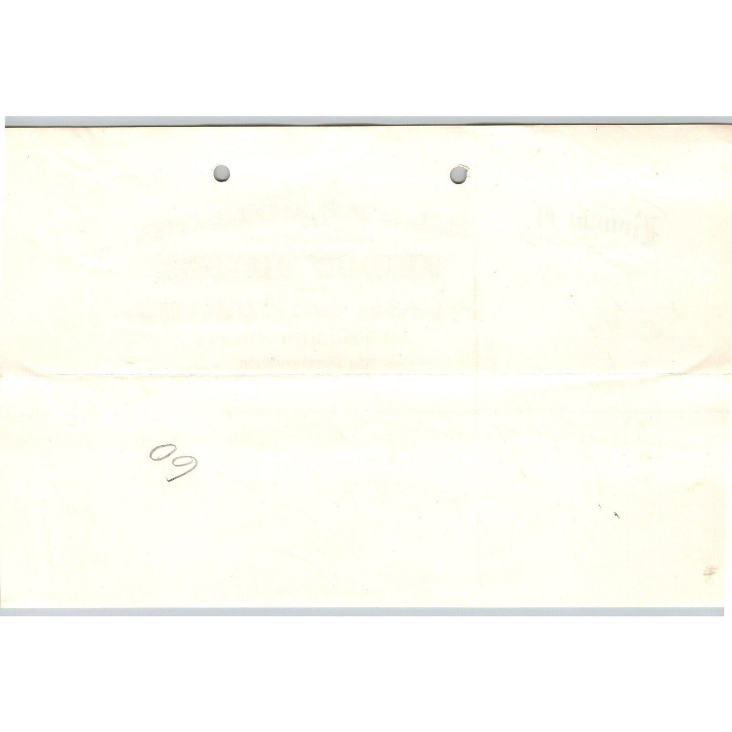 E.L. & F.S. Rollins Window Shades Paper Hangings Boston 1886 Billhead Scarce VGC