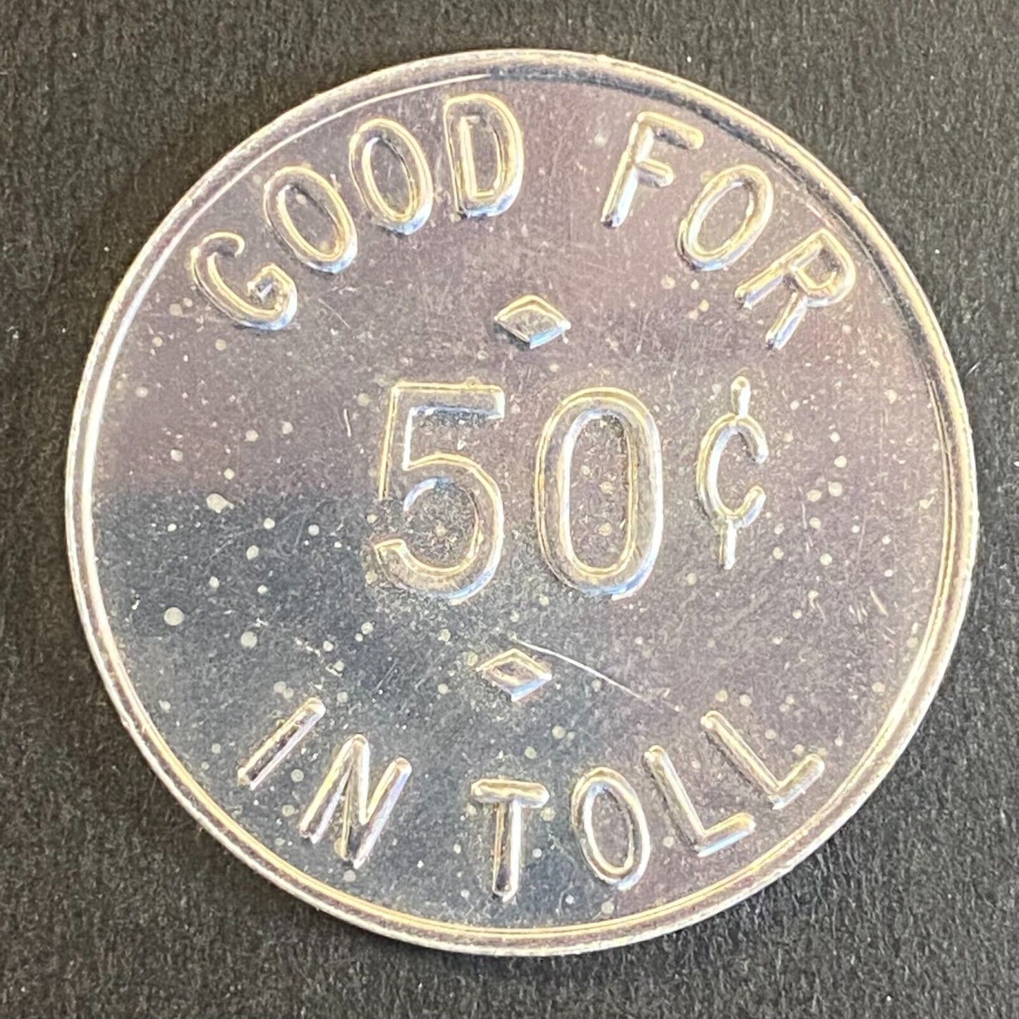 Burt County Decatur Onawa Bridge Comm. G/F 50c Token Alum. 29mm VGC