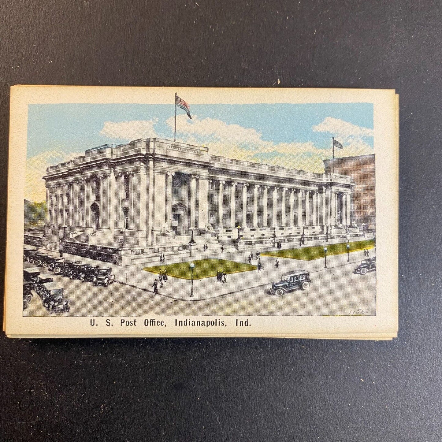 Indianapolis, IN "Souvenir Colored Views" IMS Indy 500 Set of 20 c1920's-30's