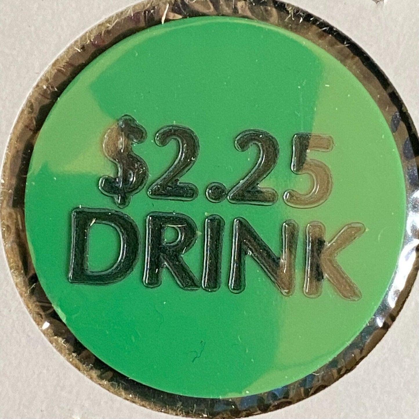 Meadville, PA VFW Post 2006 c1980's Plastic Token "$2.25 Drink"