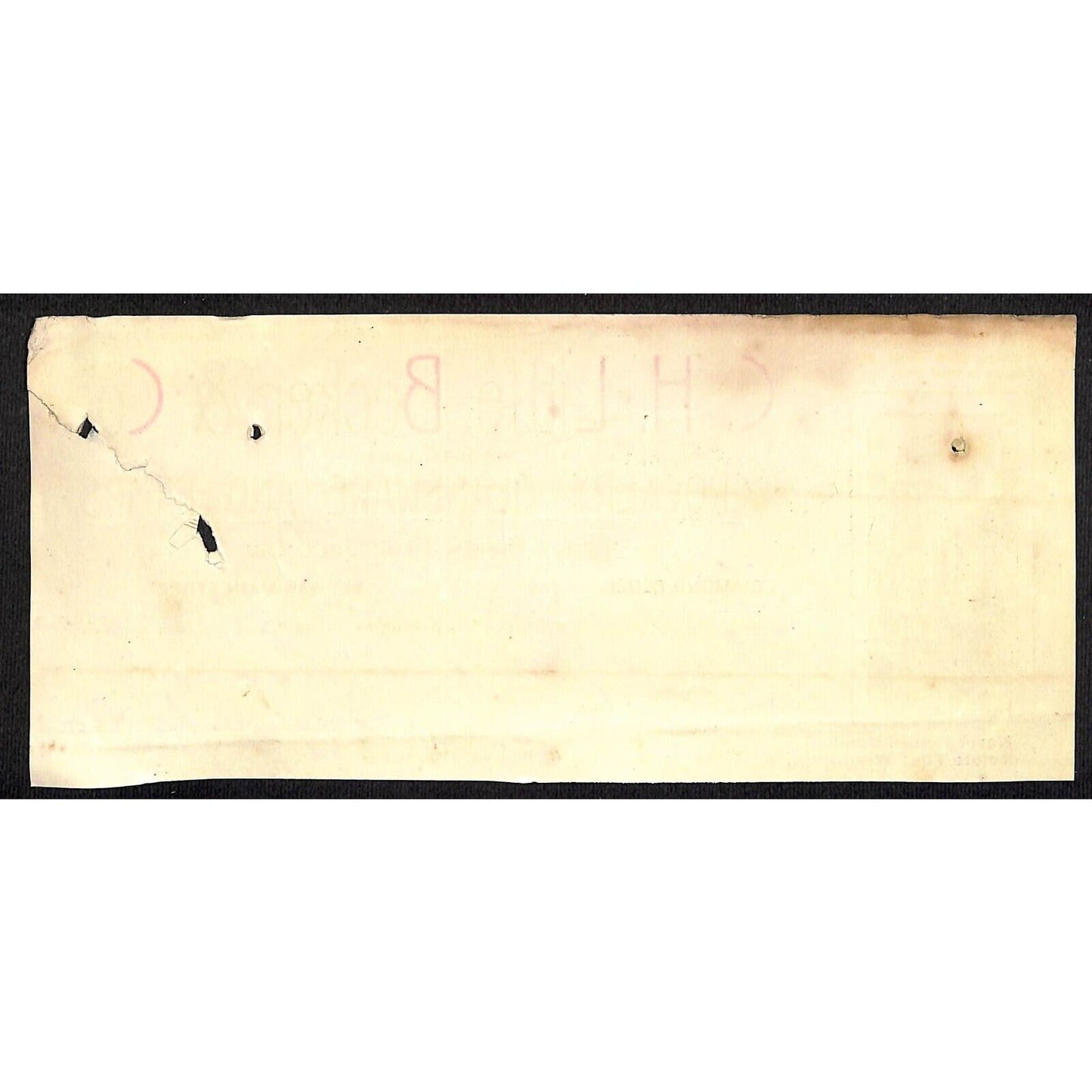 C.H. Little, Becker Co. Crockery Hutchinson Decorah, IA* - Cut 1902 Billhead