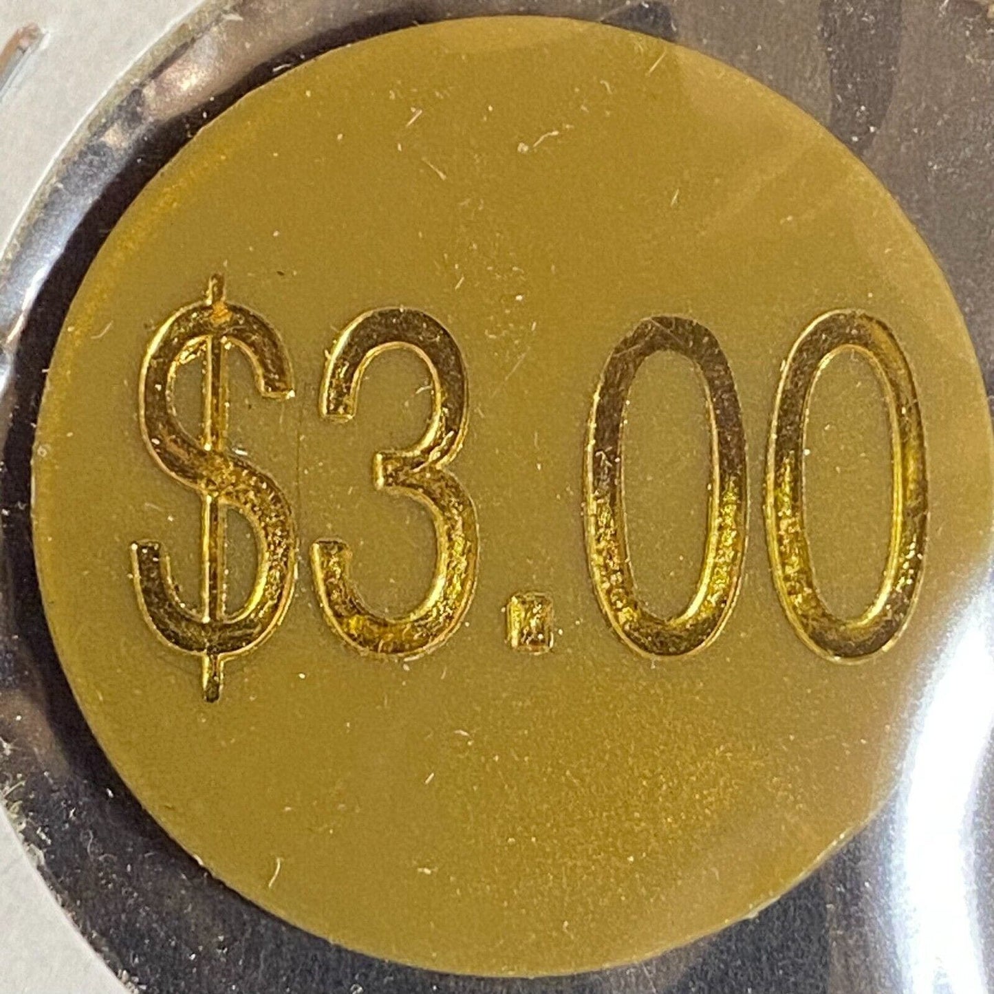 Indiana PA B.P.O Elks #931 c1970's-80's Plastic - "$3.00" Token