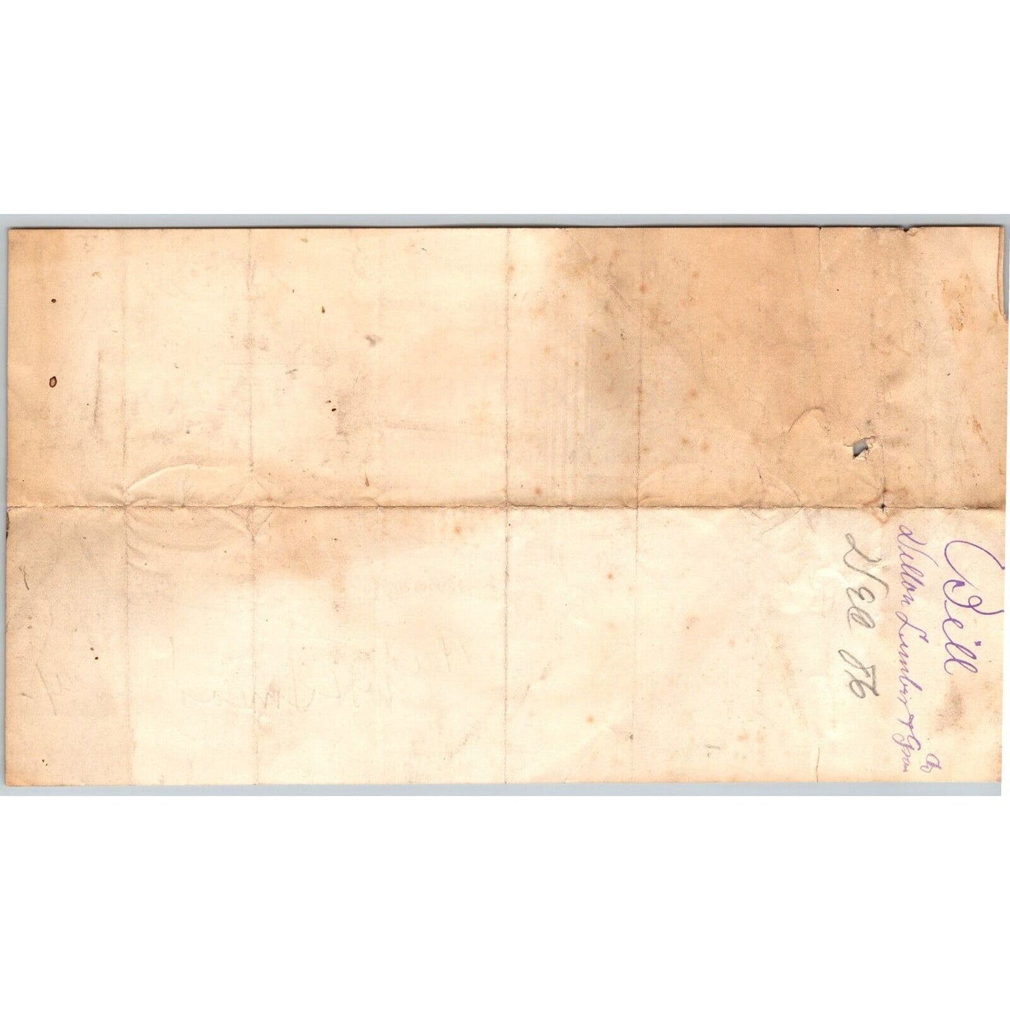 Dillon, MT Dillon Lumber & Grain Co. Cedar Shingles 1886 Billhead R.C. Halliday*