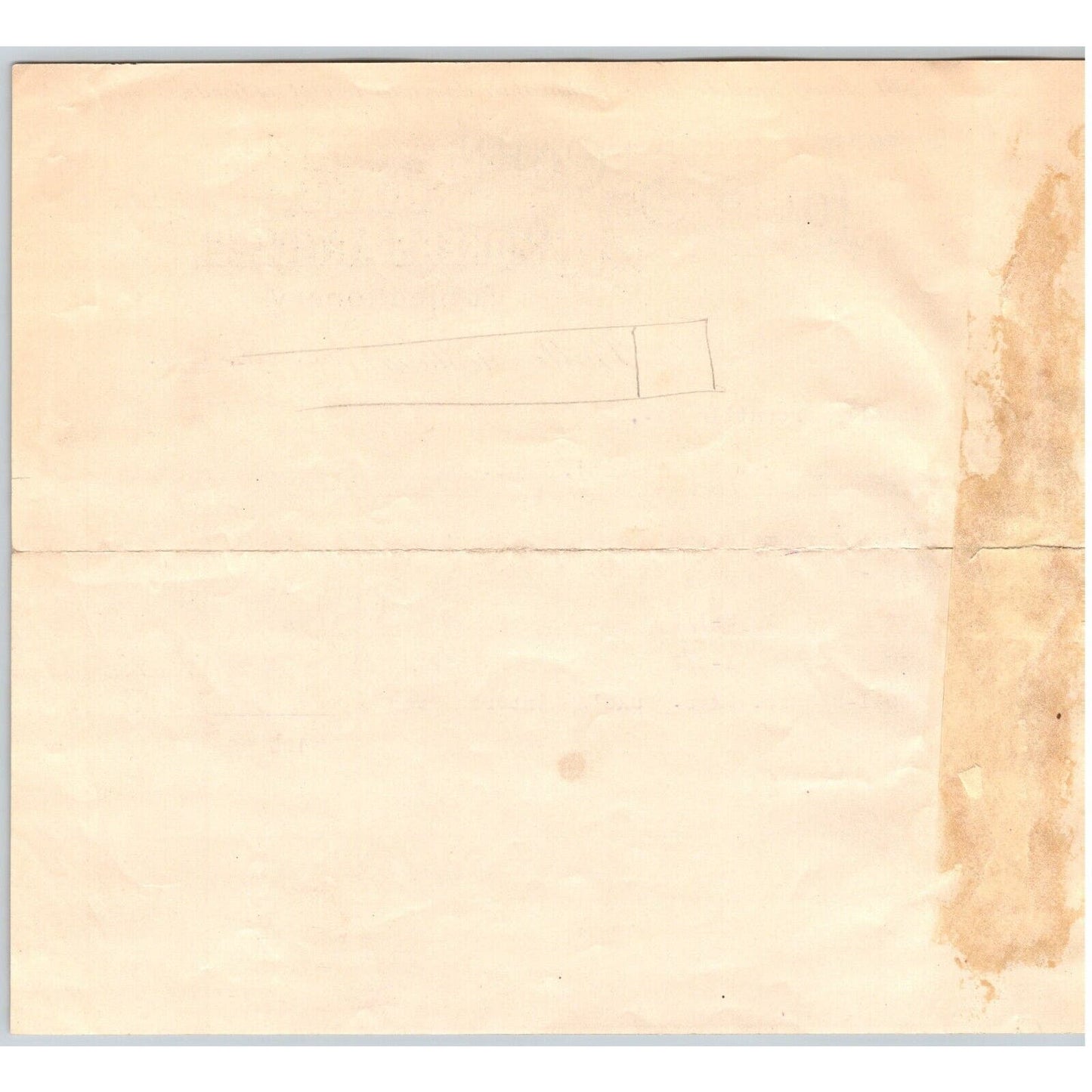 Butte City, MT M.G. Cohn Produce Fruits Cigars Durham Tobacco 1899 Billhead