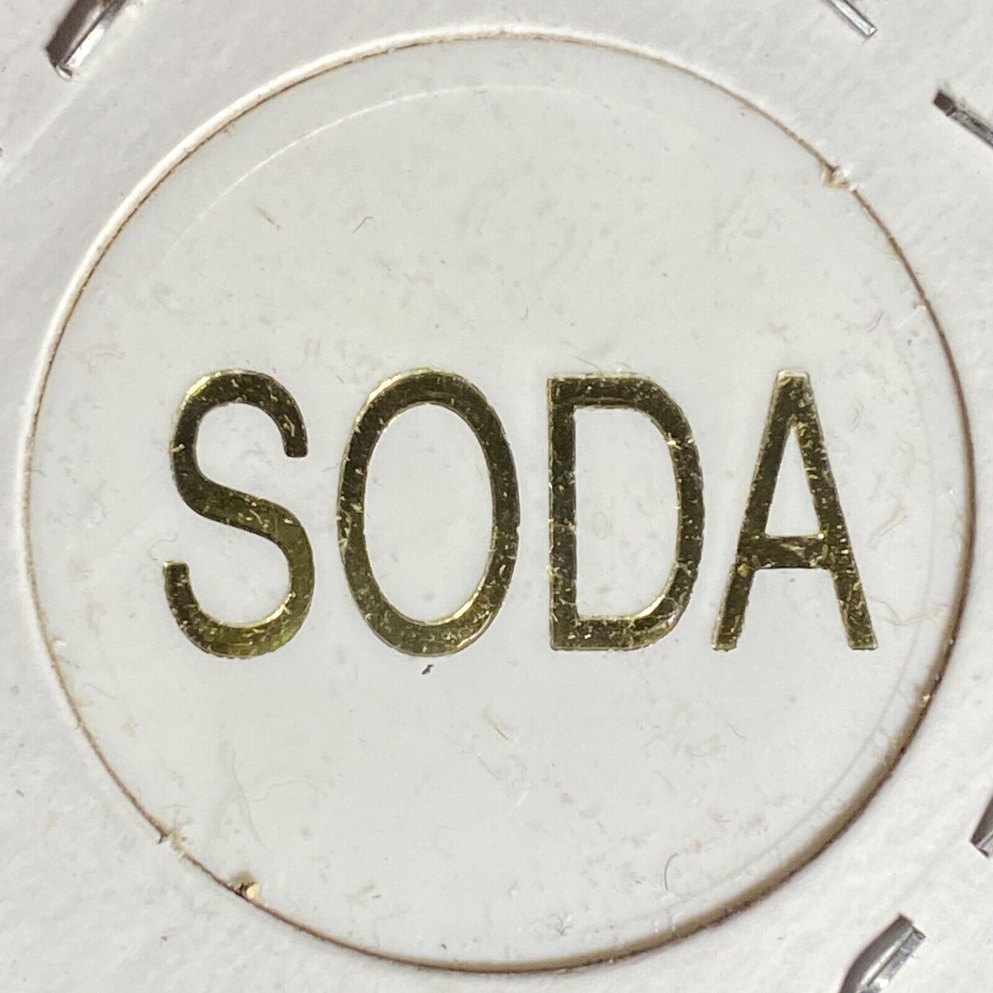 Carlisle, PA AMVETS Post 274 Plastic Drink Token G/F "Soda"