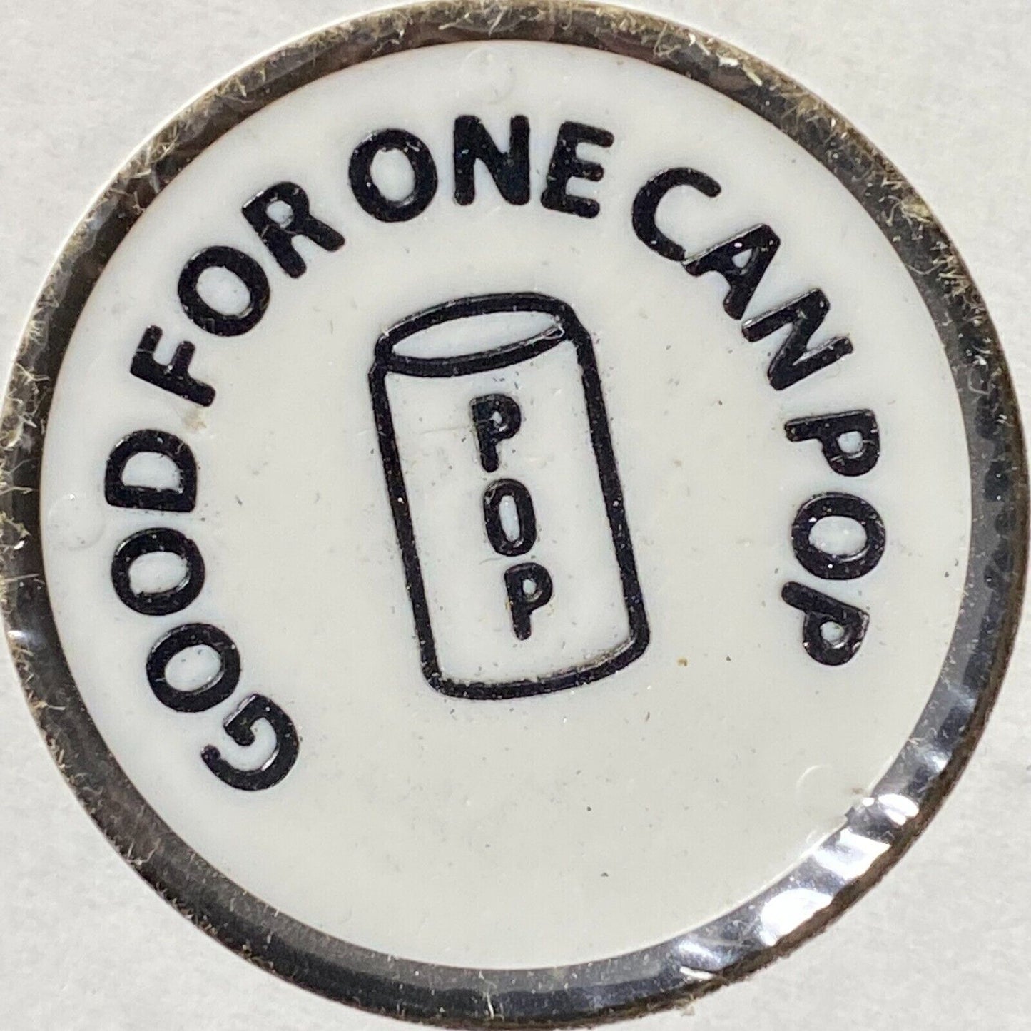 Brownsville, PA FOE Aerie 1356 Plastic Drink Token G/F One Can Soda Pop