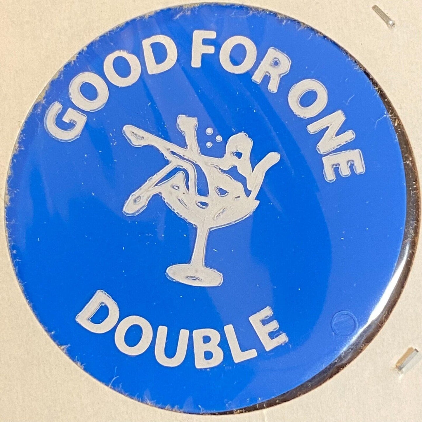 Hatfield PA American Legion Post 933 c1970's-80's Plastic "G/F One Double" Token