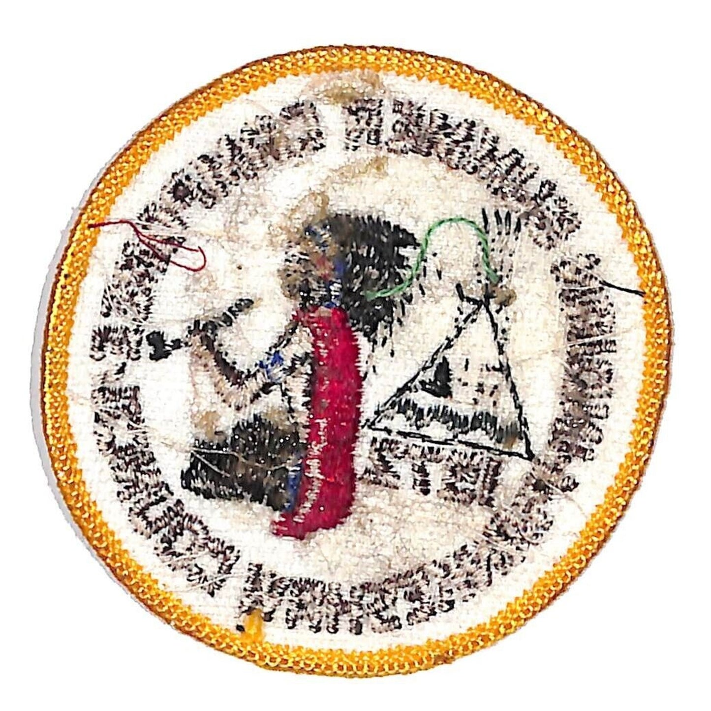 Boy Scouts BSA 1972 Piankeshaw Council Indian Summer Camporee Patch VGC Scarce