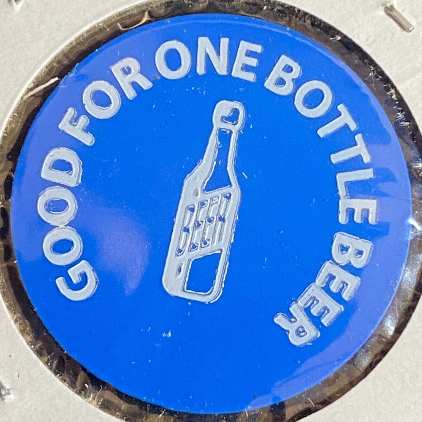 Howard, PA A.L. Club 8269 c1970's-80's Plastic -"Good For One Bottle Beer" Token