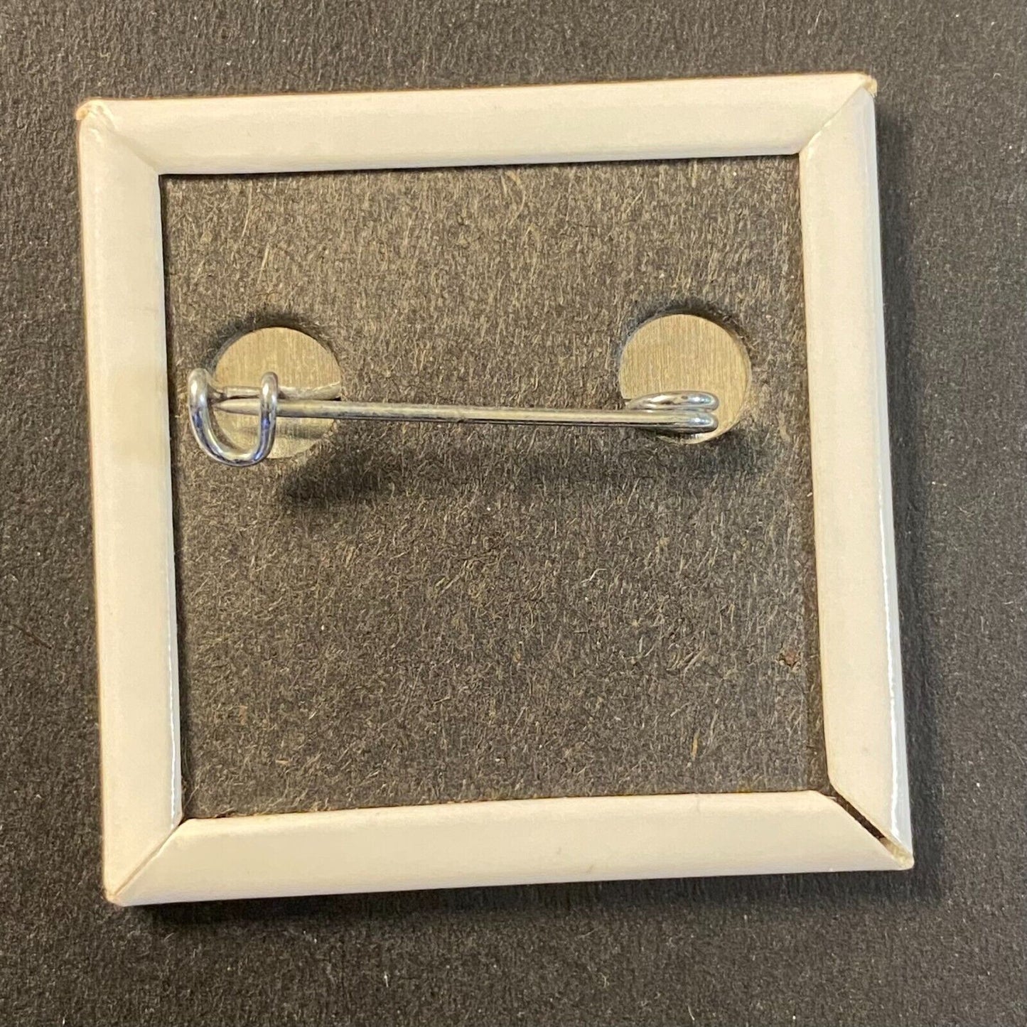 Friends of the Chicago Public Library 1980's Steel Pinback 1 1/2" x 1 1/2"