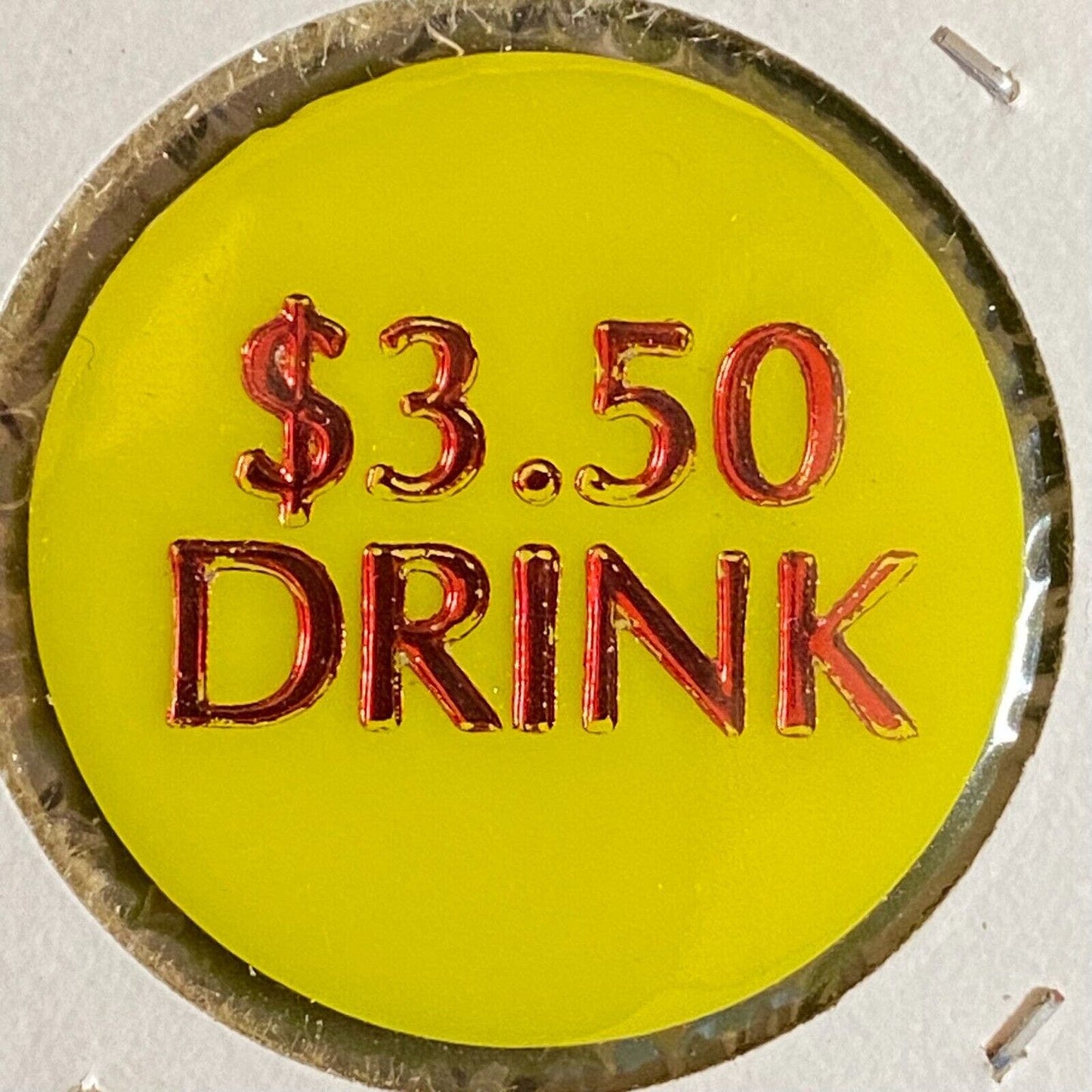 Meadville, PA VFW Post 2006 c1980's Plastic Token "$3.50 Drink"
