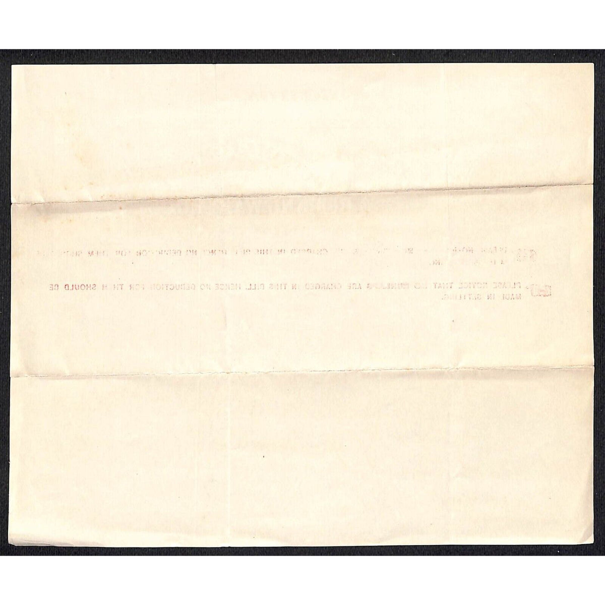 Putnam & Company Bedding Spring Bed 1891 Billhead to J.P. Marsh Bethel, VT*