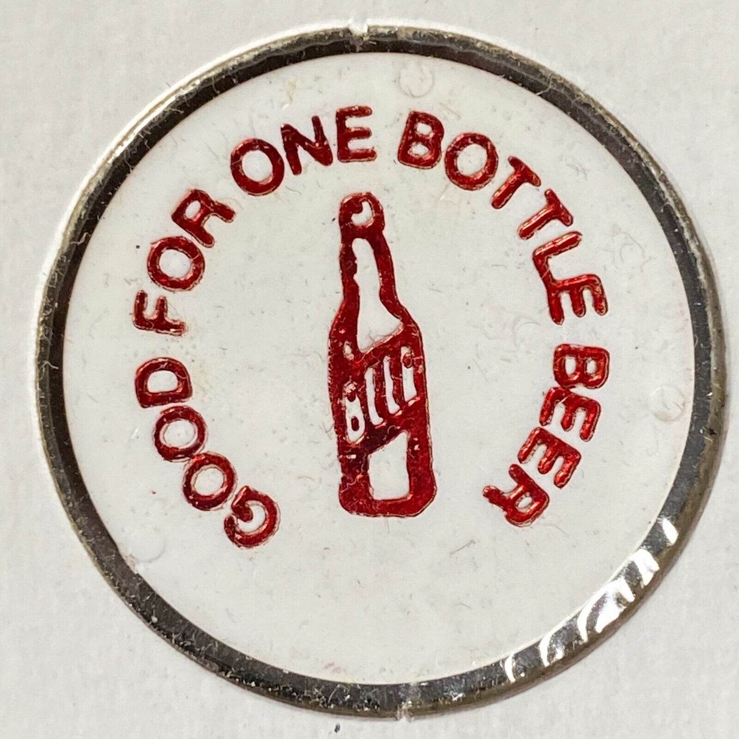 Carlisle, PA The Garden Cave Plastic Token G/F One Bottle Beer