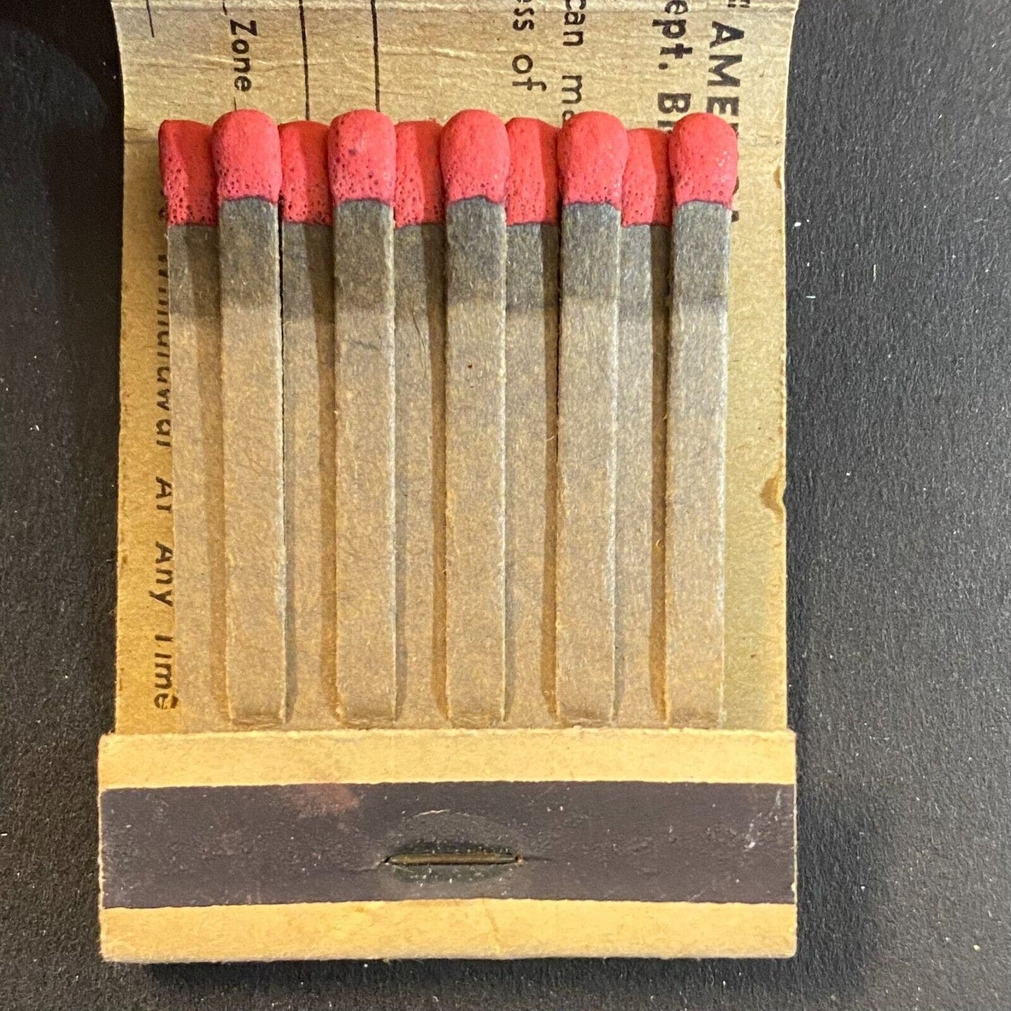 "Your Own Business" Mail-In Offer Full Matchbook c1961 VGC