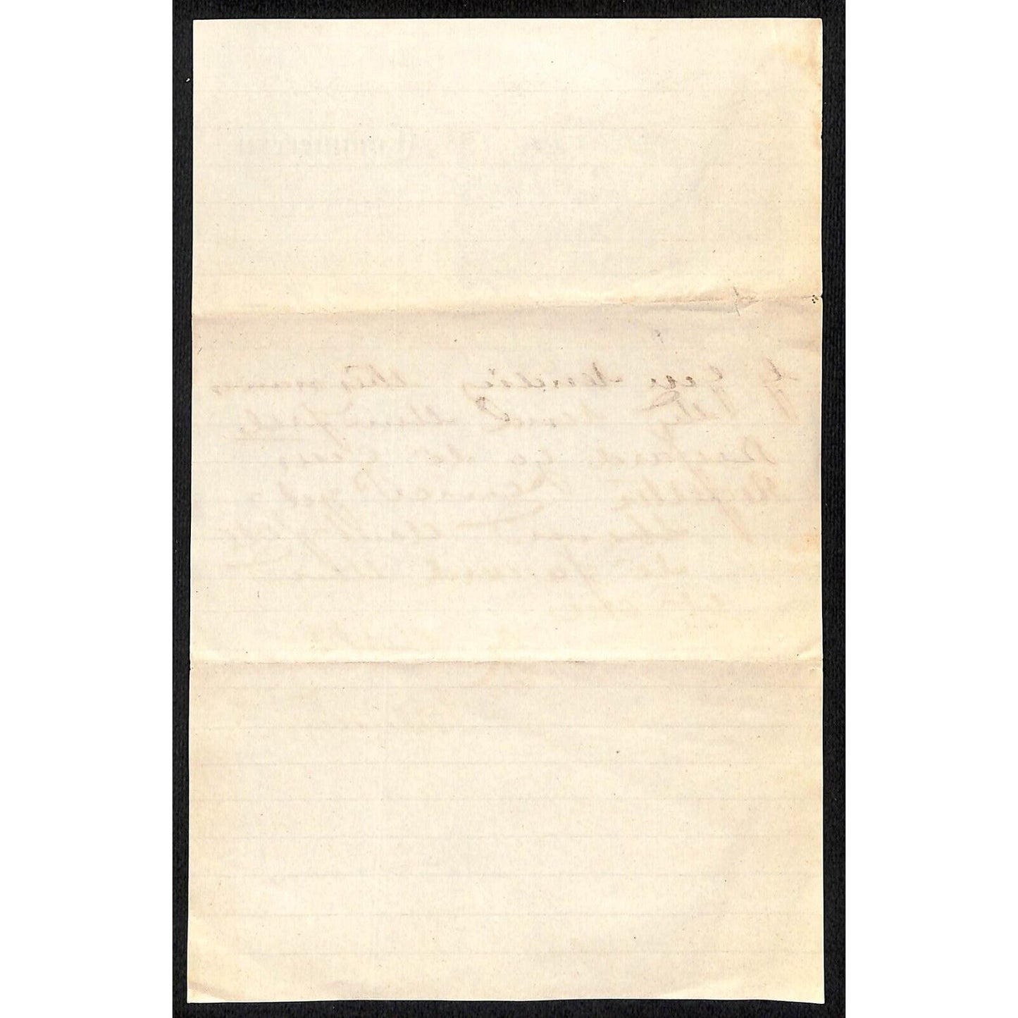 Continental Hotel, Chicago, IL 1880's 188x Note on Stationary - Scarce