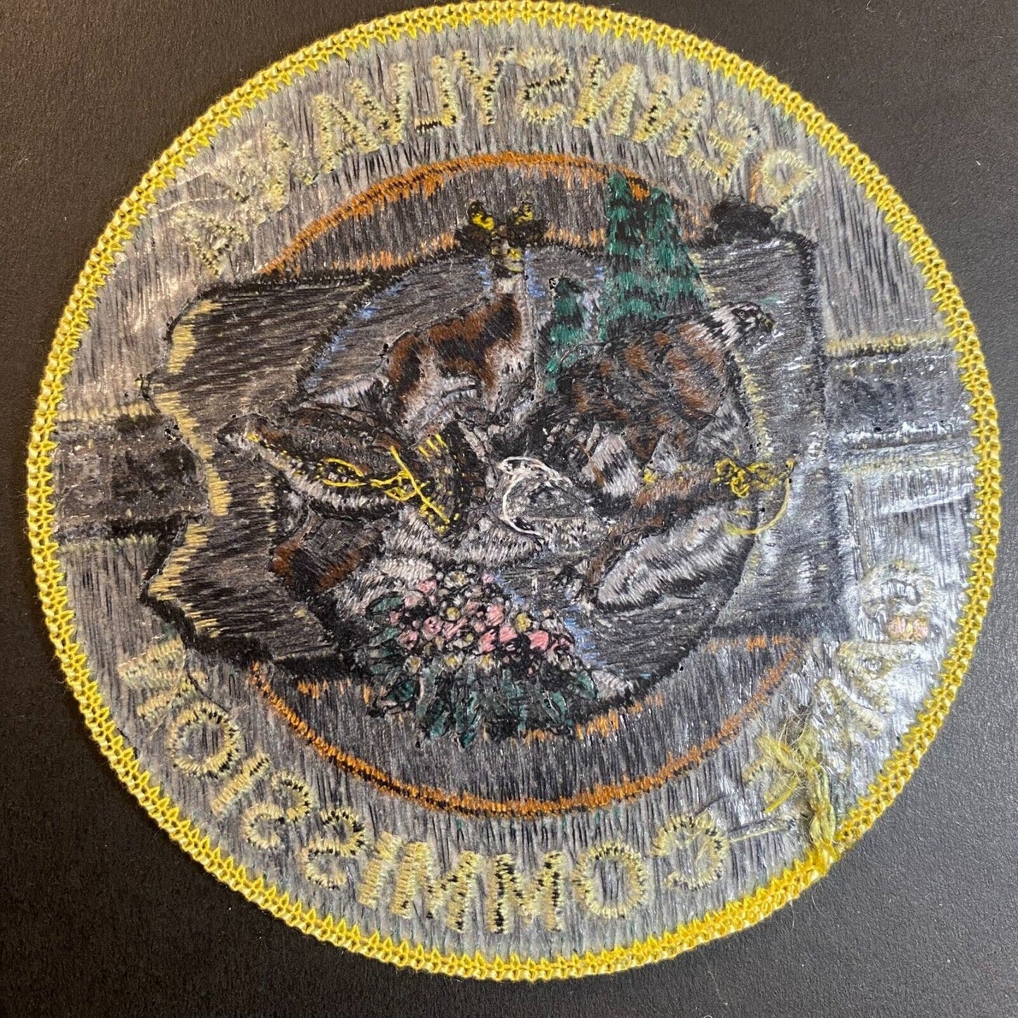 PA Game Commission 1895 - 1995 Centennial Wildlife Embroidered Patch 4" NOS VGC