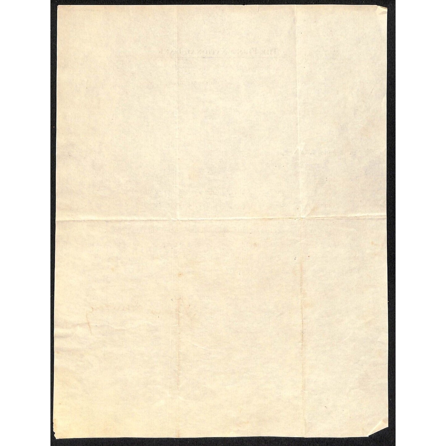 1907 First National Bank Territorial Muskogee, OK TLS Letterhead