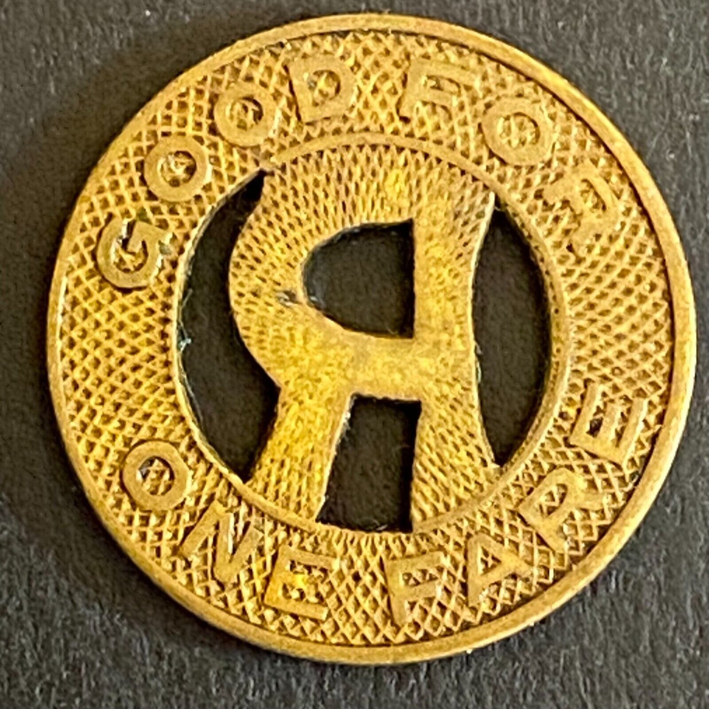 Railway Transit Line South Bend, IN G/F One Fare Token 16mm
