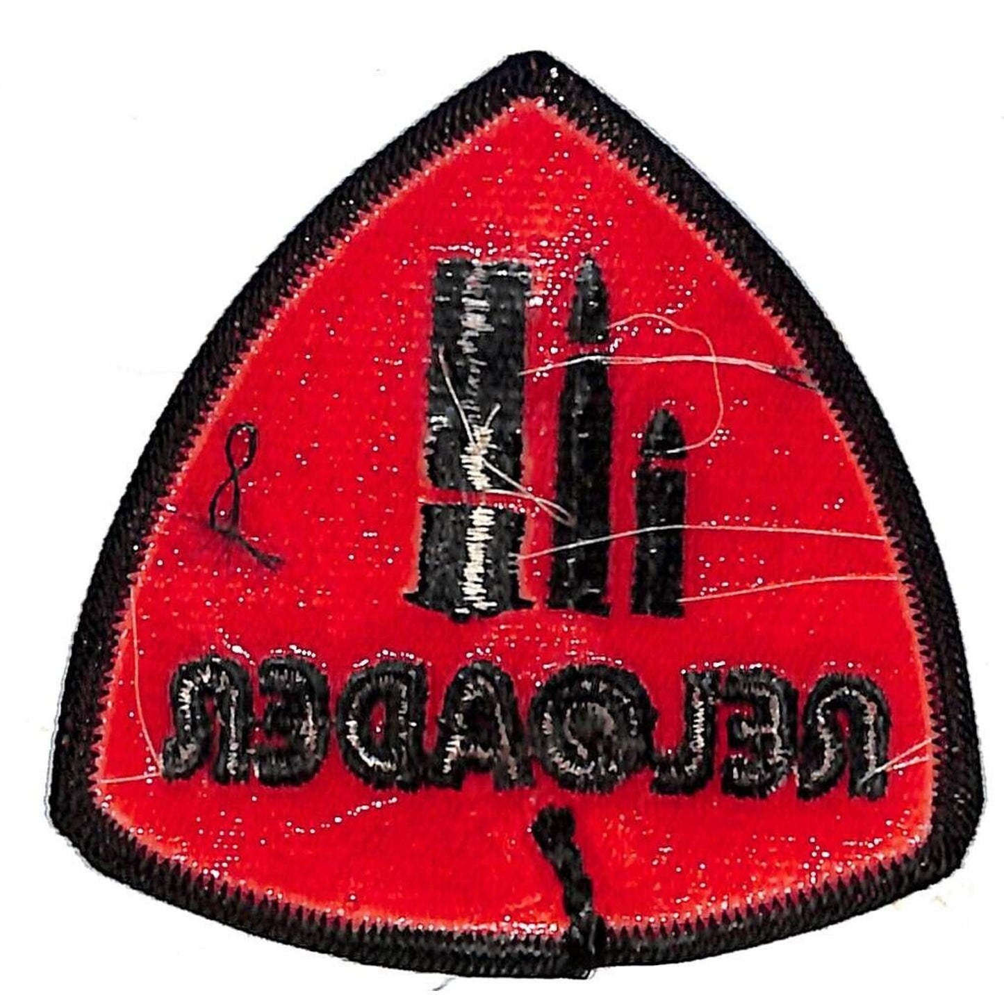 Reloader Firearms Related Vintage Embroidered Patch 3" c1970's-80's VGC NOS
