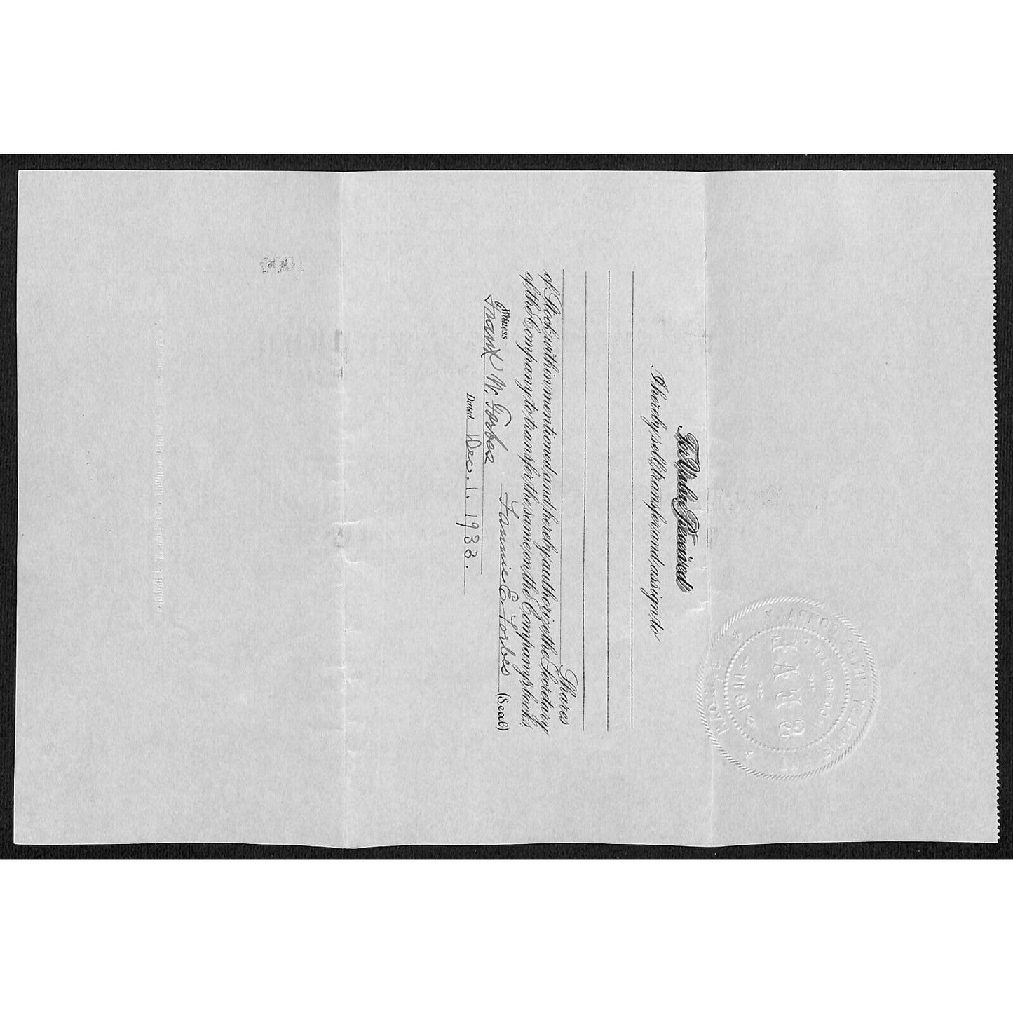 Findley Mines Co. 1912 Cripple Creek Stock Certificate w/ L.G. Carlton Sig. #139