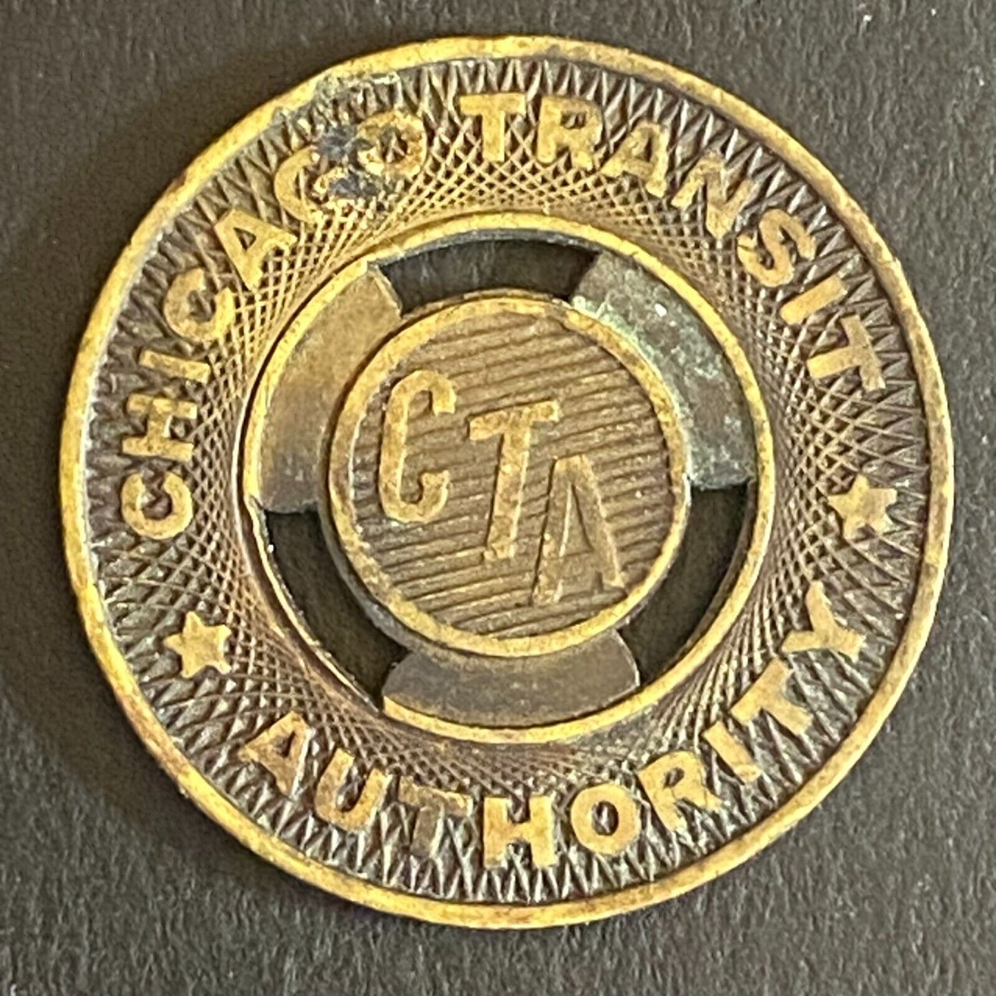 Chicago Transit Authority CTA Transit Token 20mm