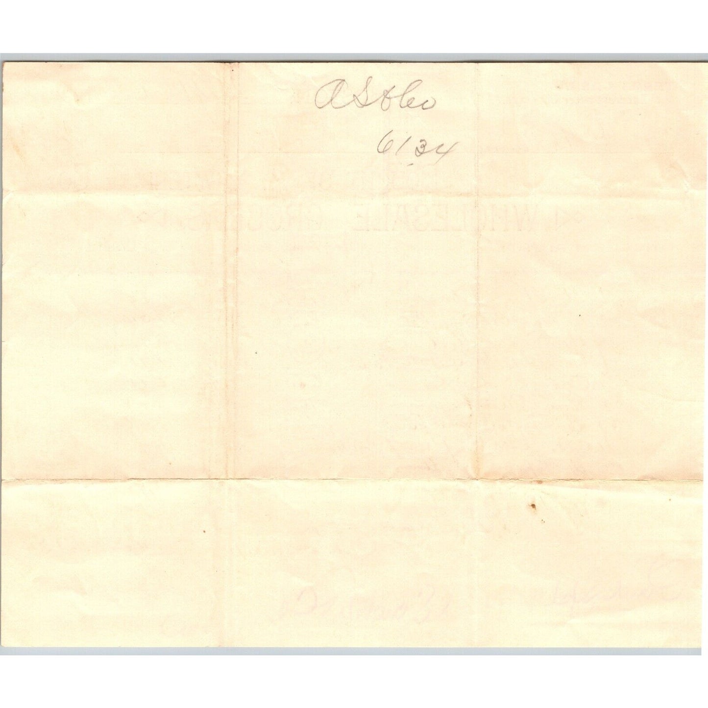 A. Sawtell & Co. Wholesale Grocers Boston 1894 Billhead Scarce VGC