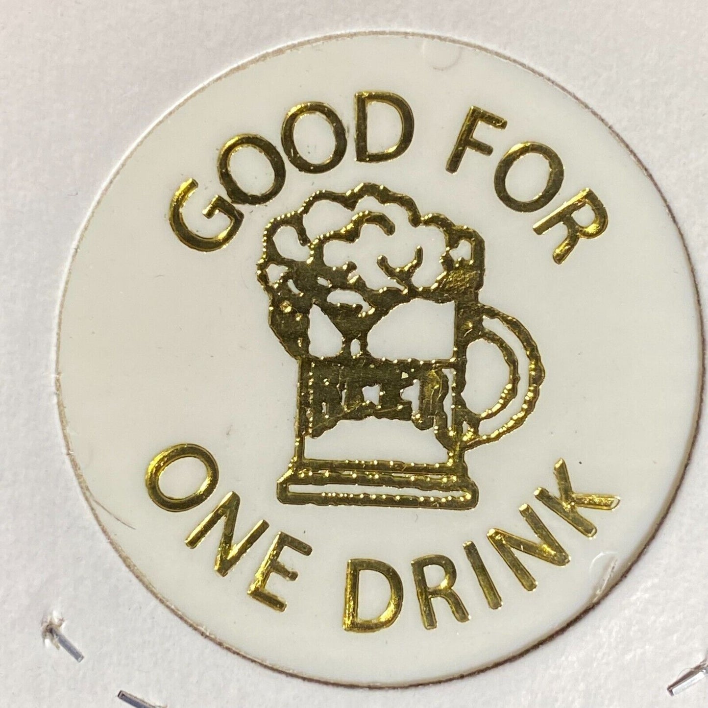 Bristol, PA The Pines Tavern Plastic Token G/F One One Drink (#5)