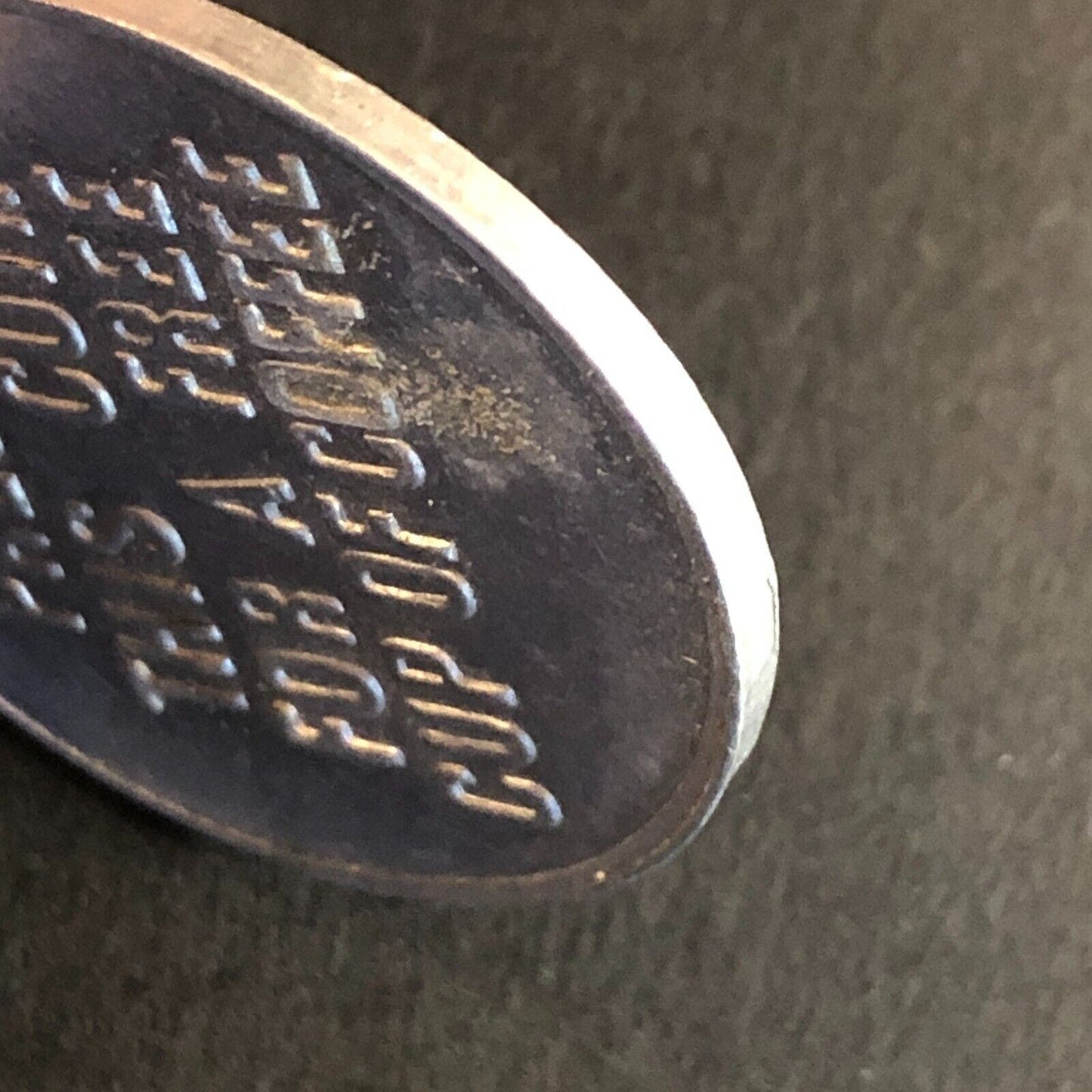 El Paso Truck Terminal I-10 Aluminum Free Coffee Trade Token 29mm c1965-75