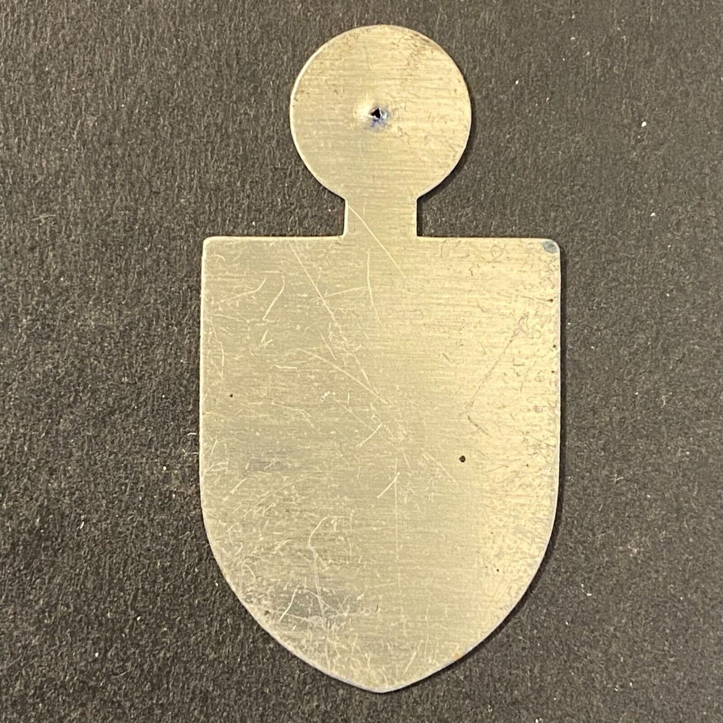 March of Dimes "Fight Infantile Paralysis" Steel Fold Over Pin Mercury Dime (#7)