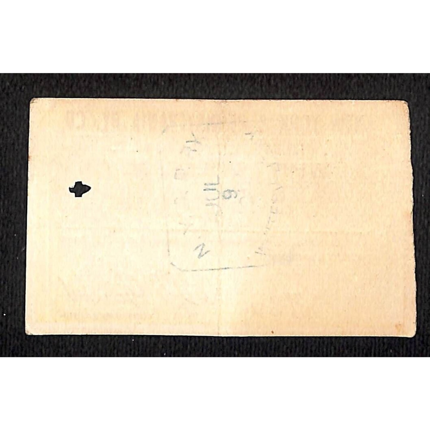 New York & Pennsylvania Ry 1917 "Large" First Class Ticket Whitesville #5735