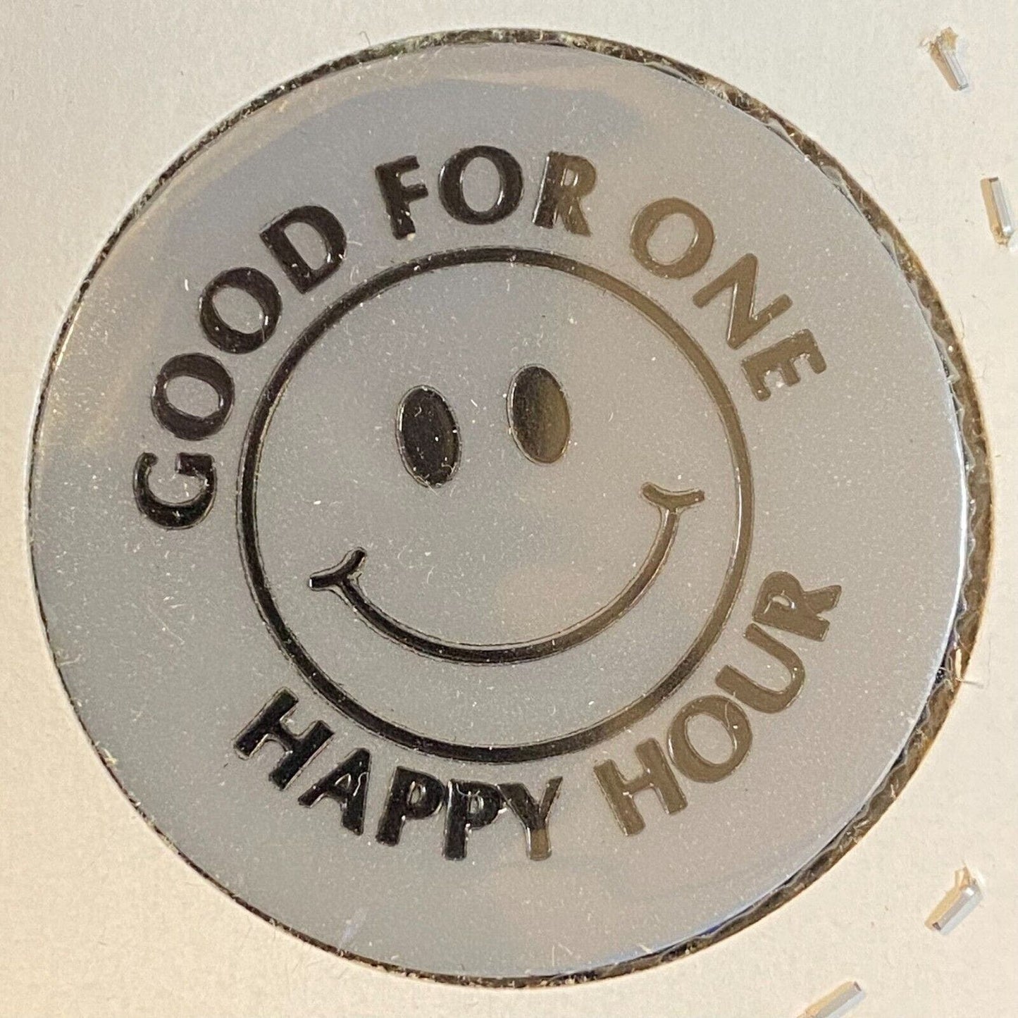 Meadville, PA Italian Civic Club c1980's-90's Plastic Token - G/F One Happy Hour