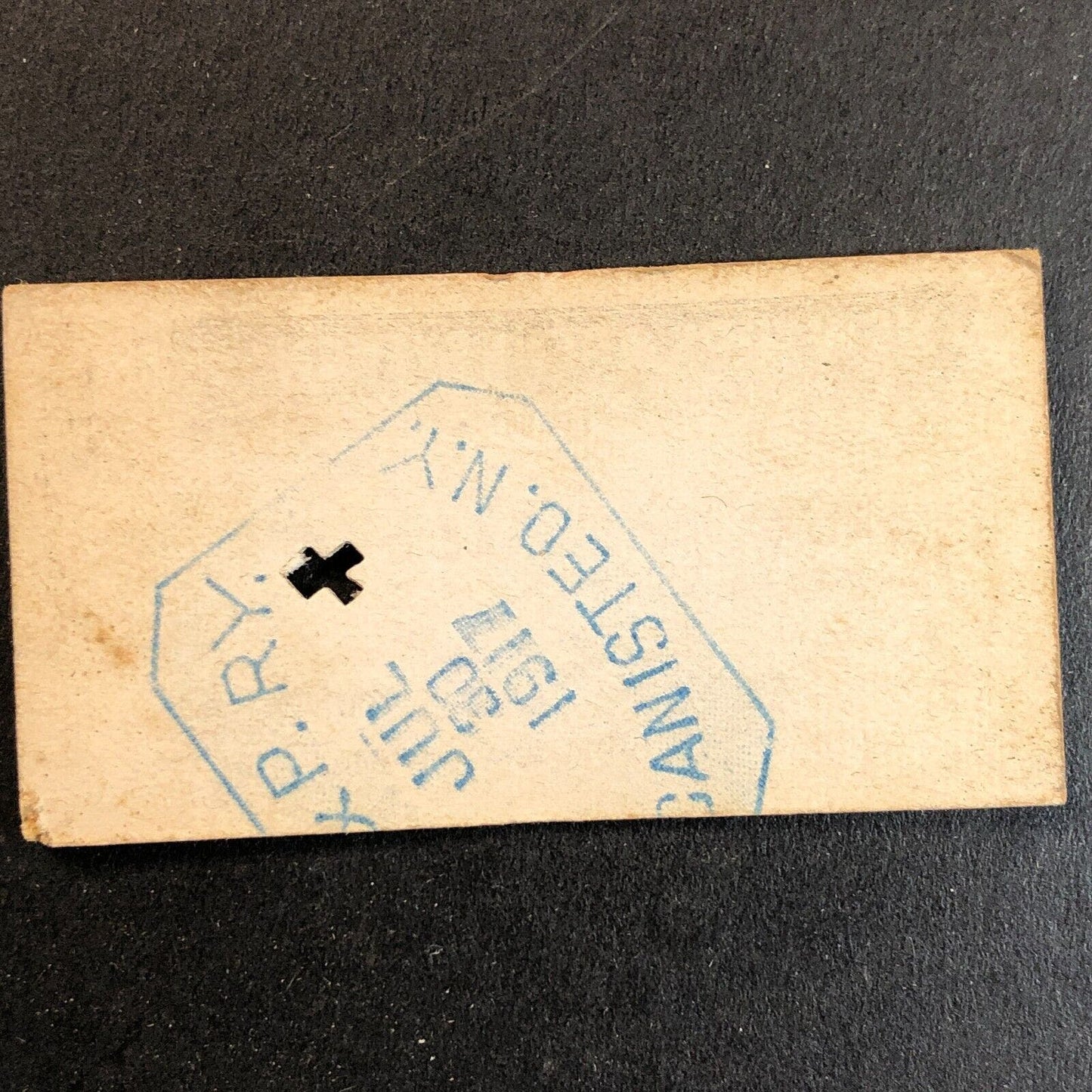 New York & Pennsylvania Railroad July 30 1917 Andrews Settlement Ticket #794